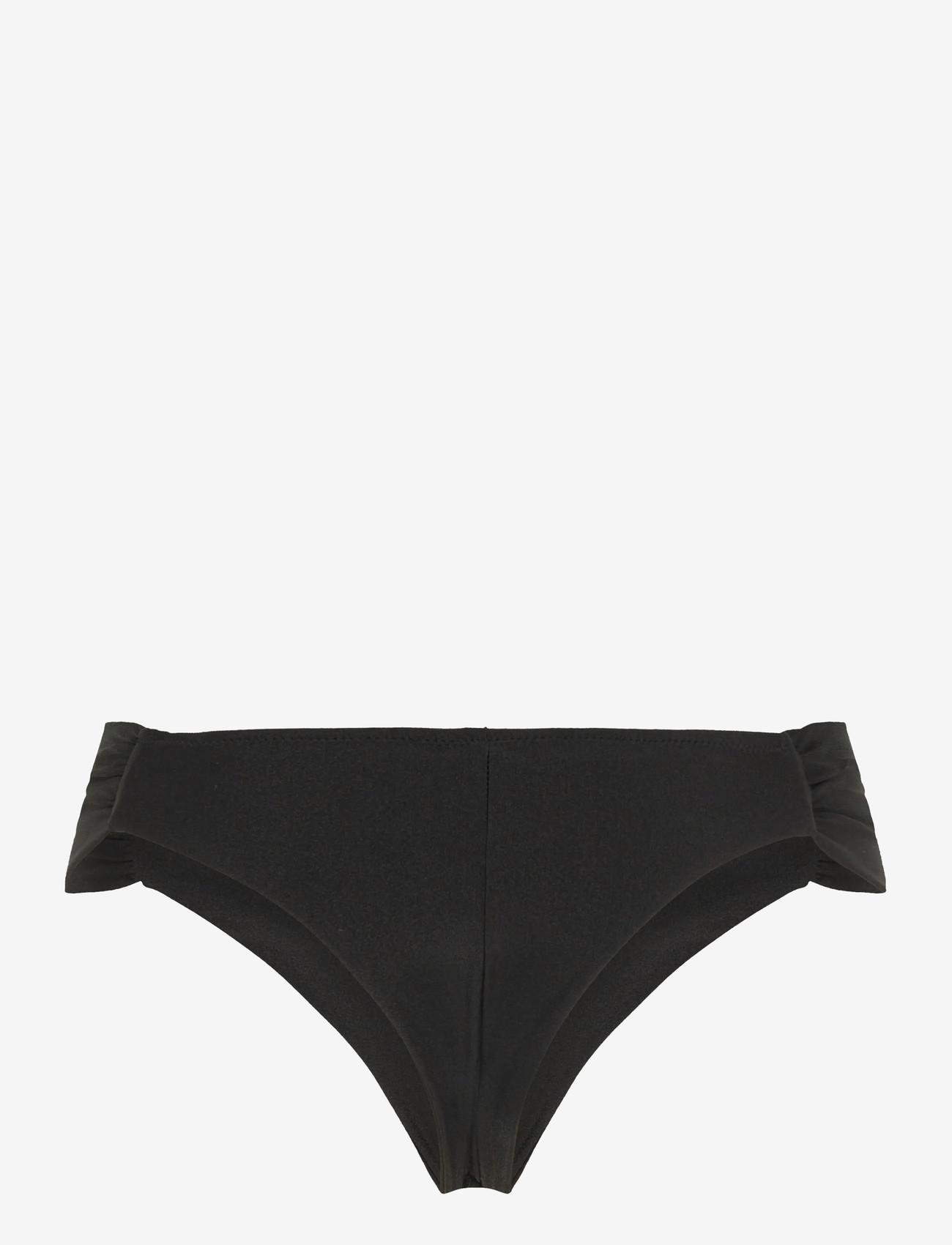 Drop of Mindfulness - SWIM RUCHED BIKINI BOTTOM - sports swimwear - satin black stone - 2
