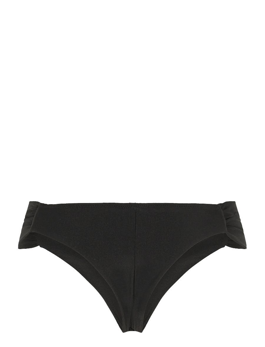 Drop of Mindfulness - SWIM RUCHED BIKINI BOTTOM - sportsbadetøj - satin black stone - 2