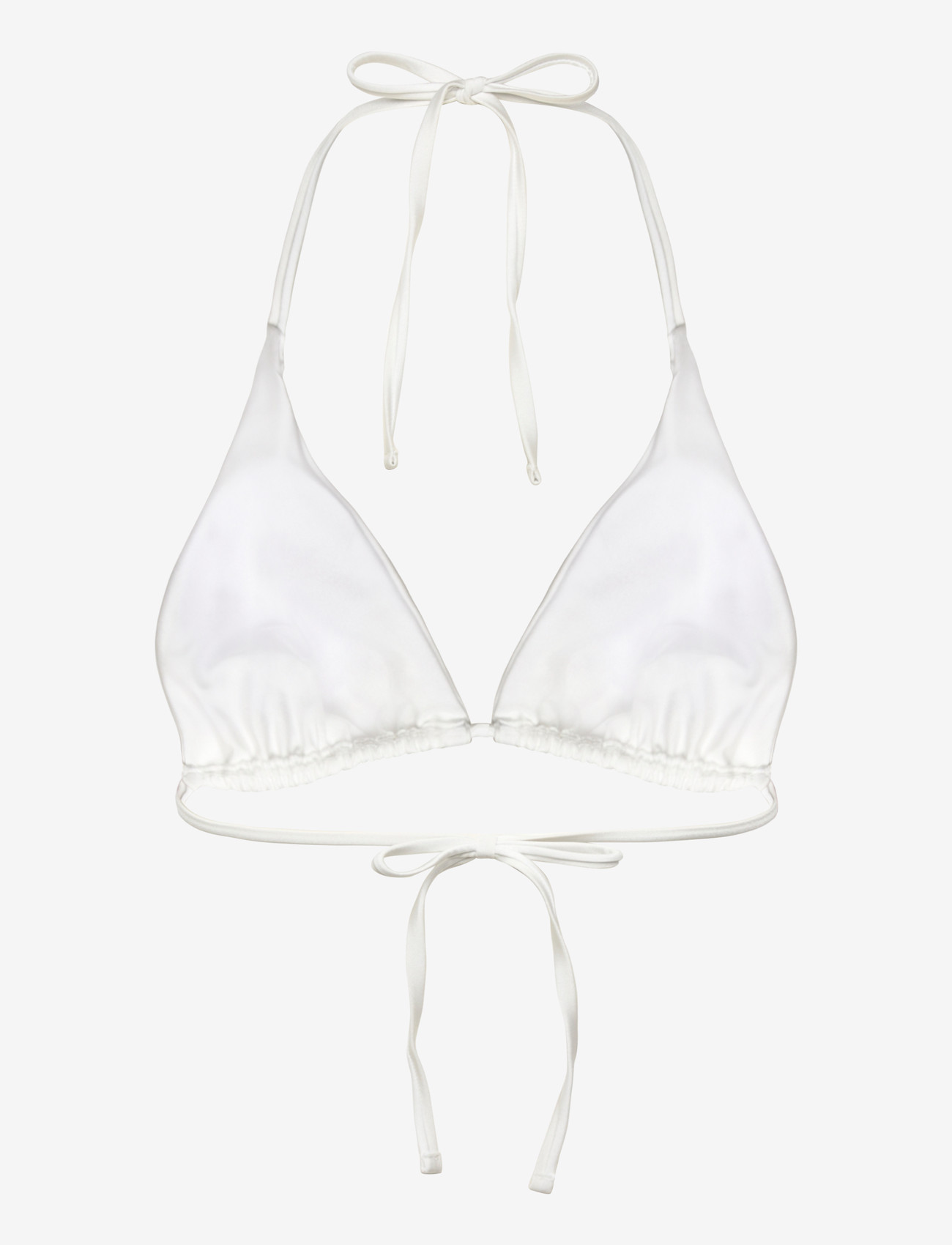 Drop of Mindfulness - SWIM TRIANGLE BIKINI TOP - sportsbadetøj - satin seashell white - 2