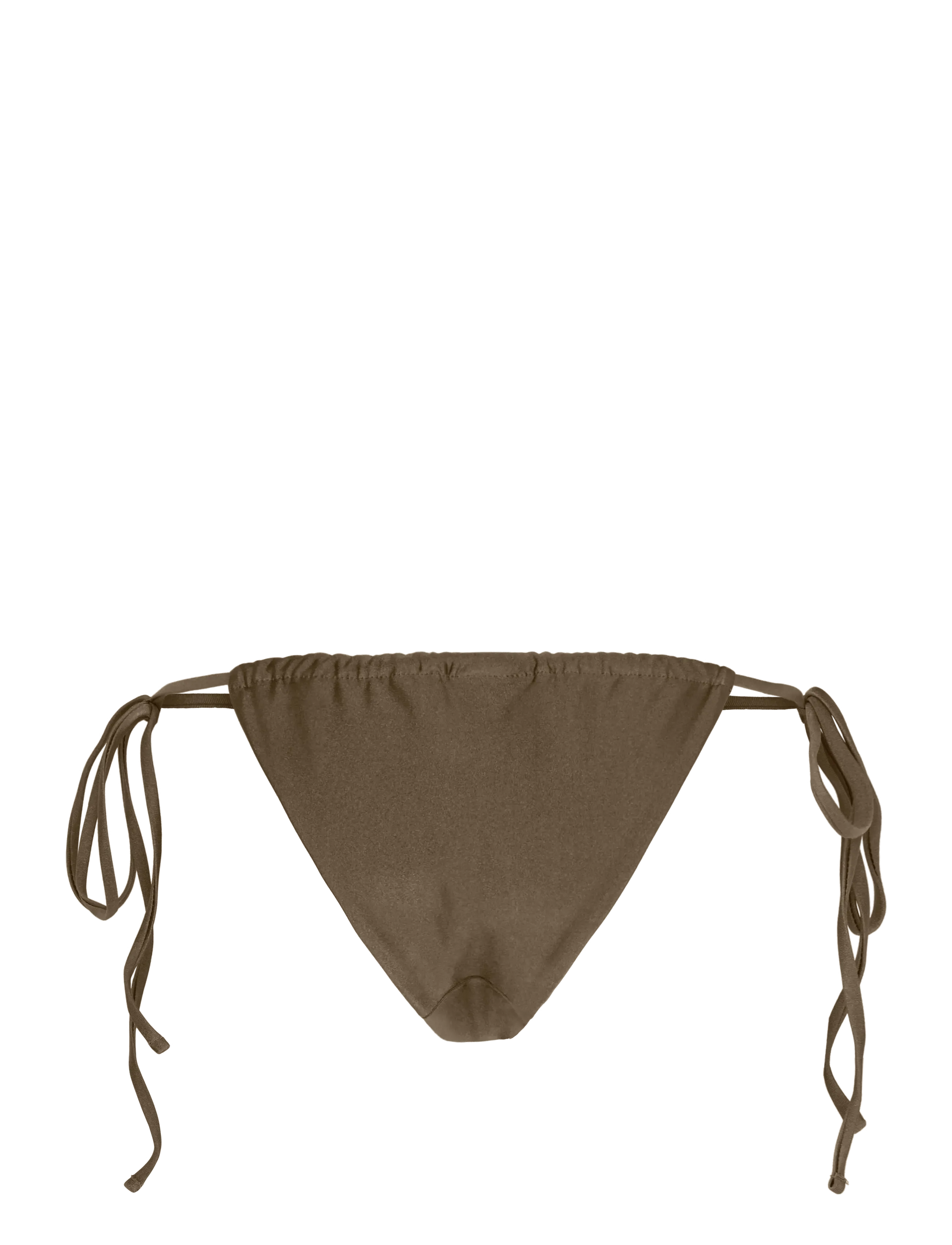 Drop of Mindfulness SWIM TIE BIKINI BOTTOM - Uinti - SATIN DEEP GREEN / beige