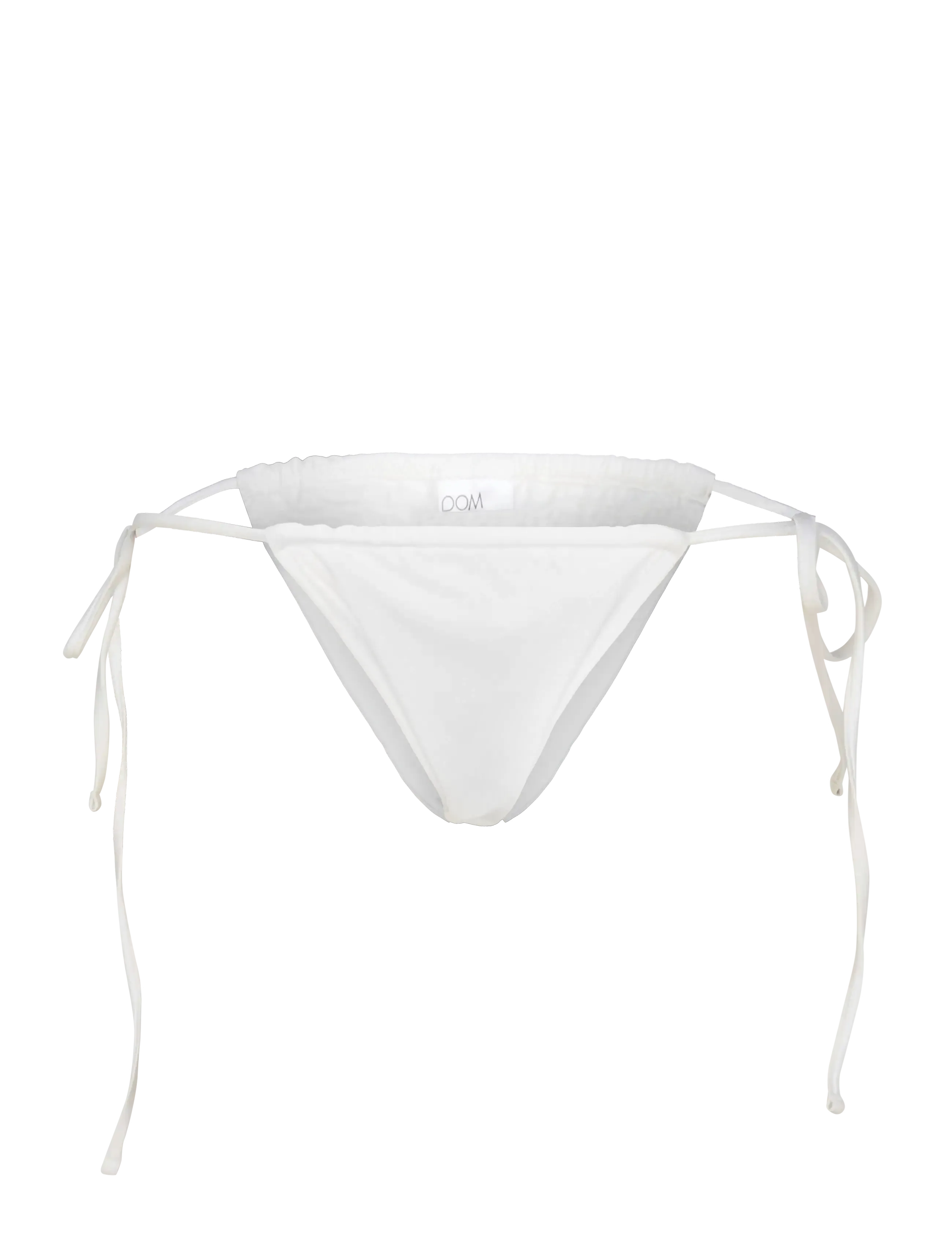 Drop of Mindfulness SWIM TIE BIKINI BOTTOM - Drop of Mindfulness - SATIN SEASHELL WHITE / white