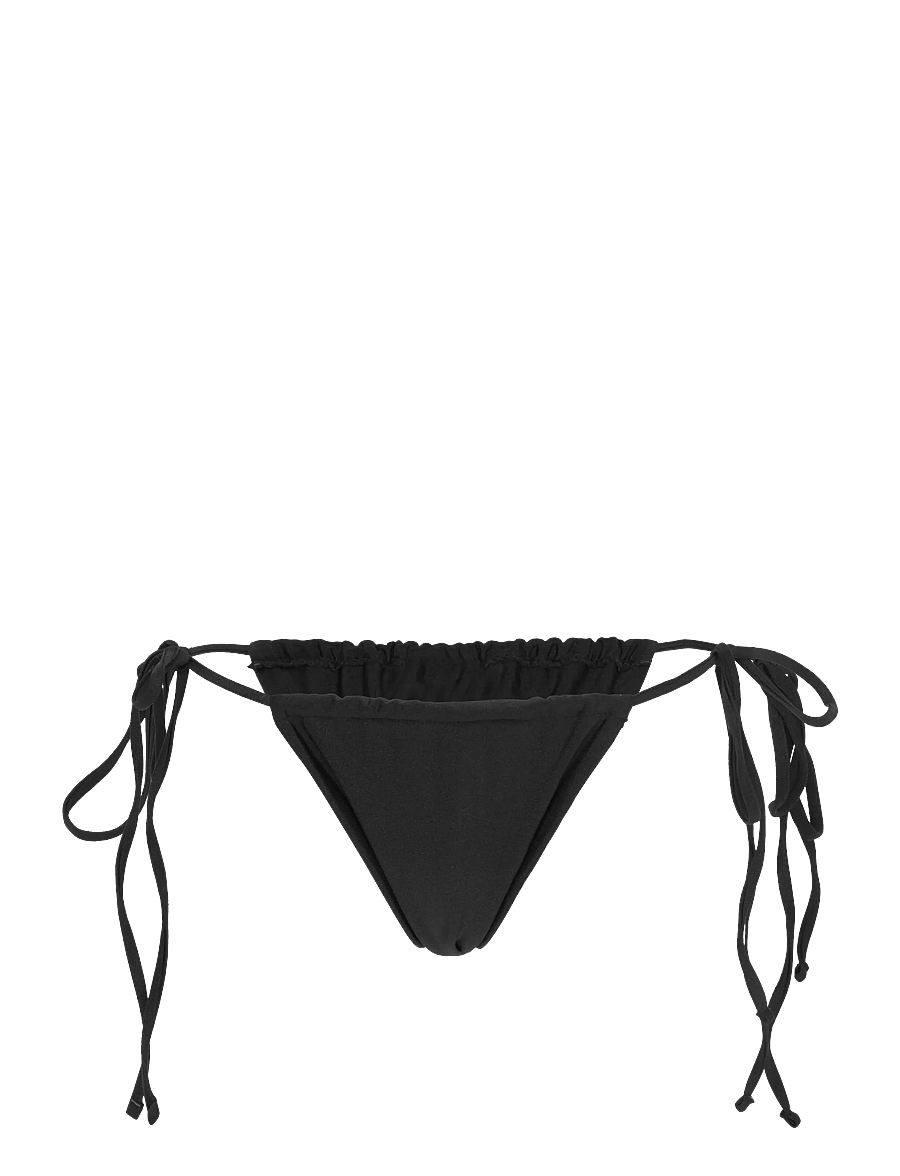 Drop of Mindfulness - SWIM TIE BIKINI BOTTOM - sport-bademode - satin black stone - 1
