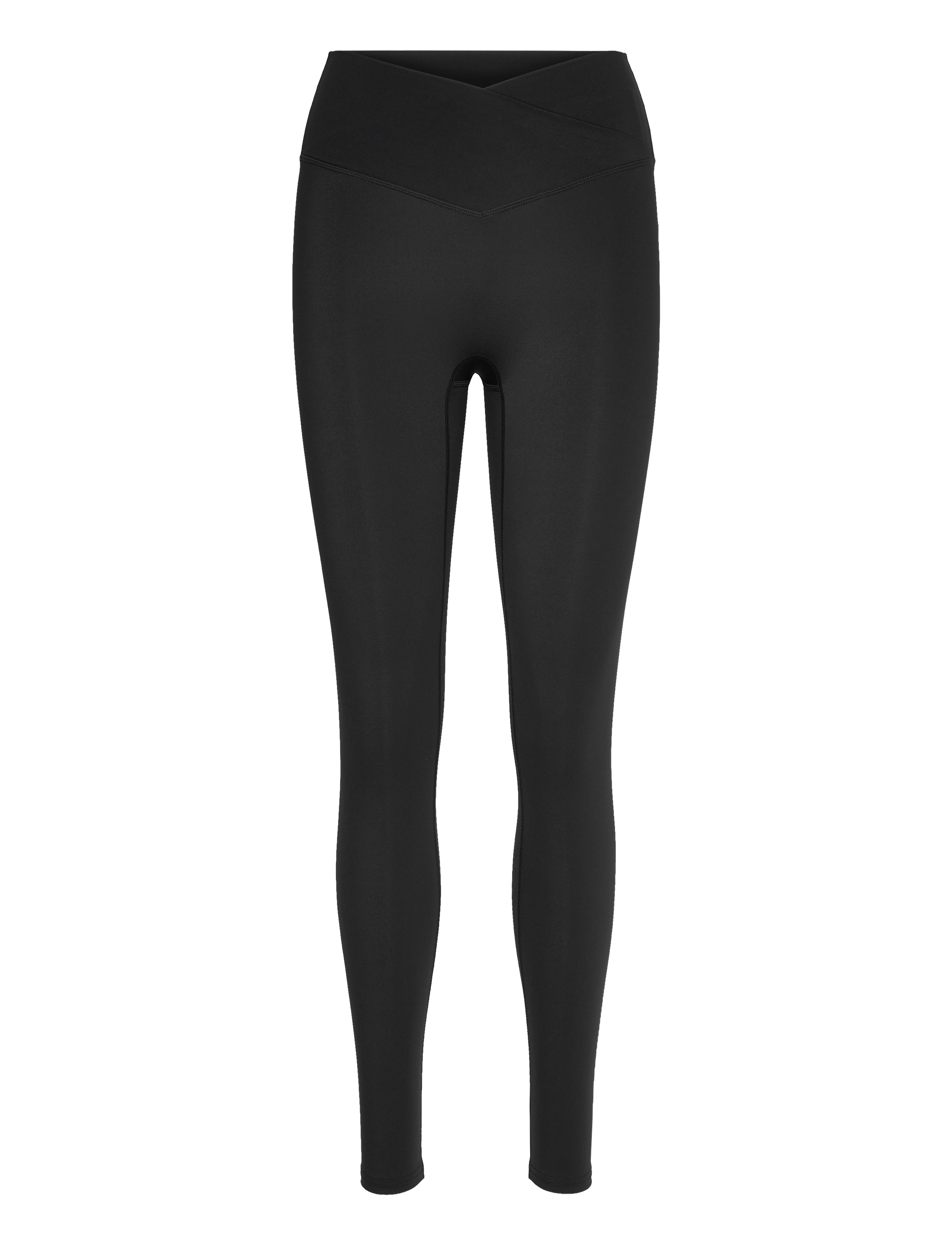 DROP OF MINDFULNESS Ultimate Wrap Over Strumpfhose Schwarz - XS - Damen