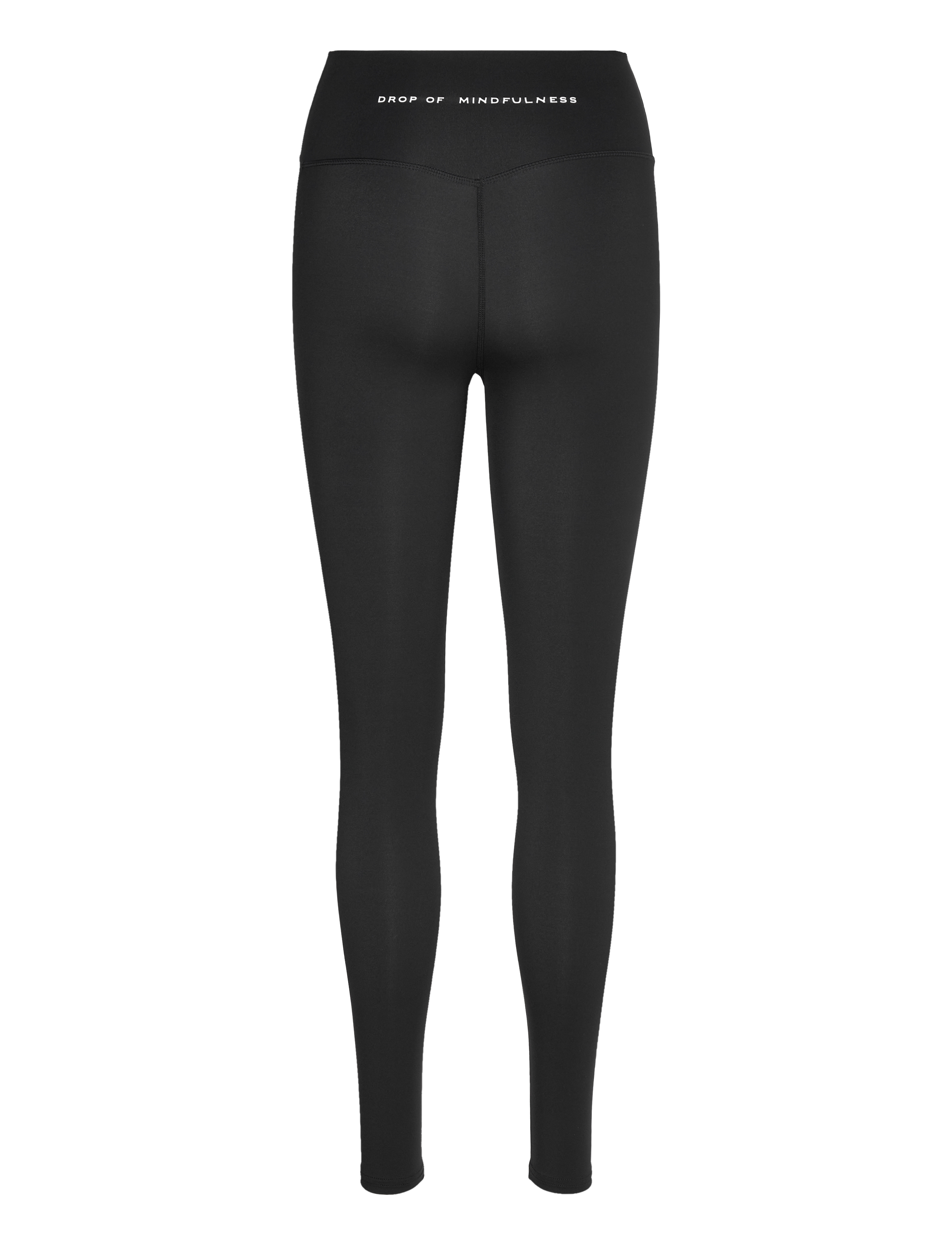 Drop of Mindfulness - ULTIMATE WRAP OVER TIGHTS - treniņu legingi - black - 2
