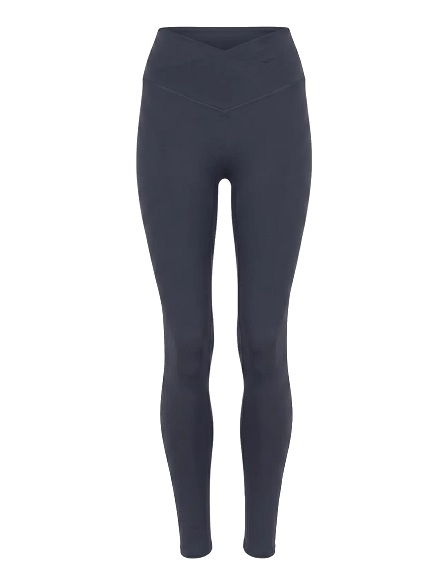 Drop of Mindfulness - ULTIMATE WRAP OVER TIGHTS - full längd - charcoal - 1