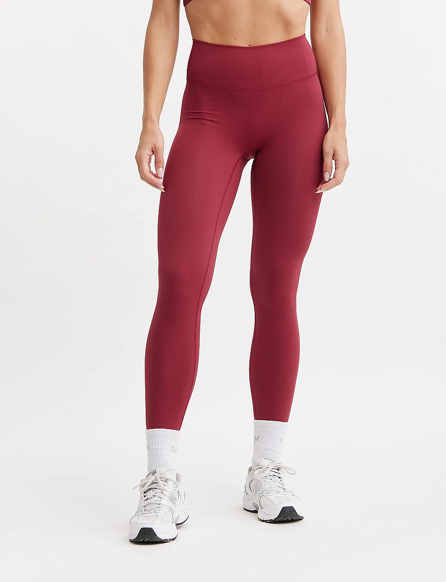 Drop of Mindfulness - ULTIMATE TIGHTS - fuld længde - deep red - 0