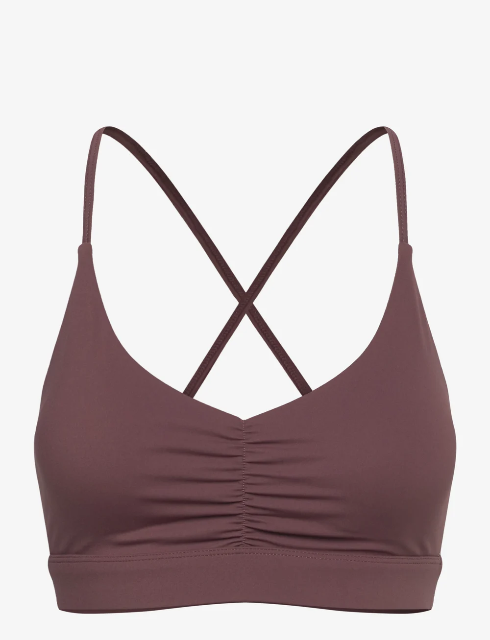 Drop of Mindfulness - ULTIMATE RUCHED BRA - spordirinnahoidjad - intense rust - 1