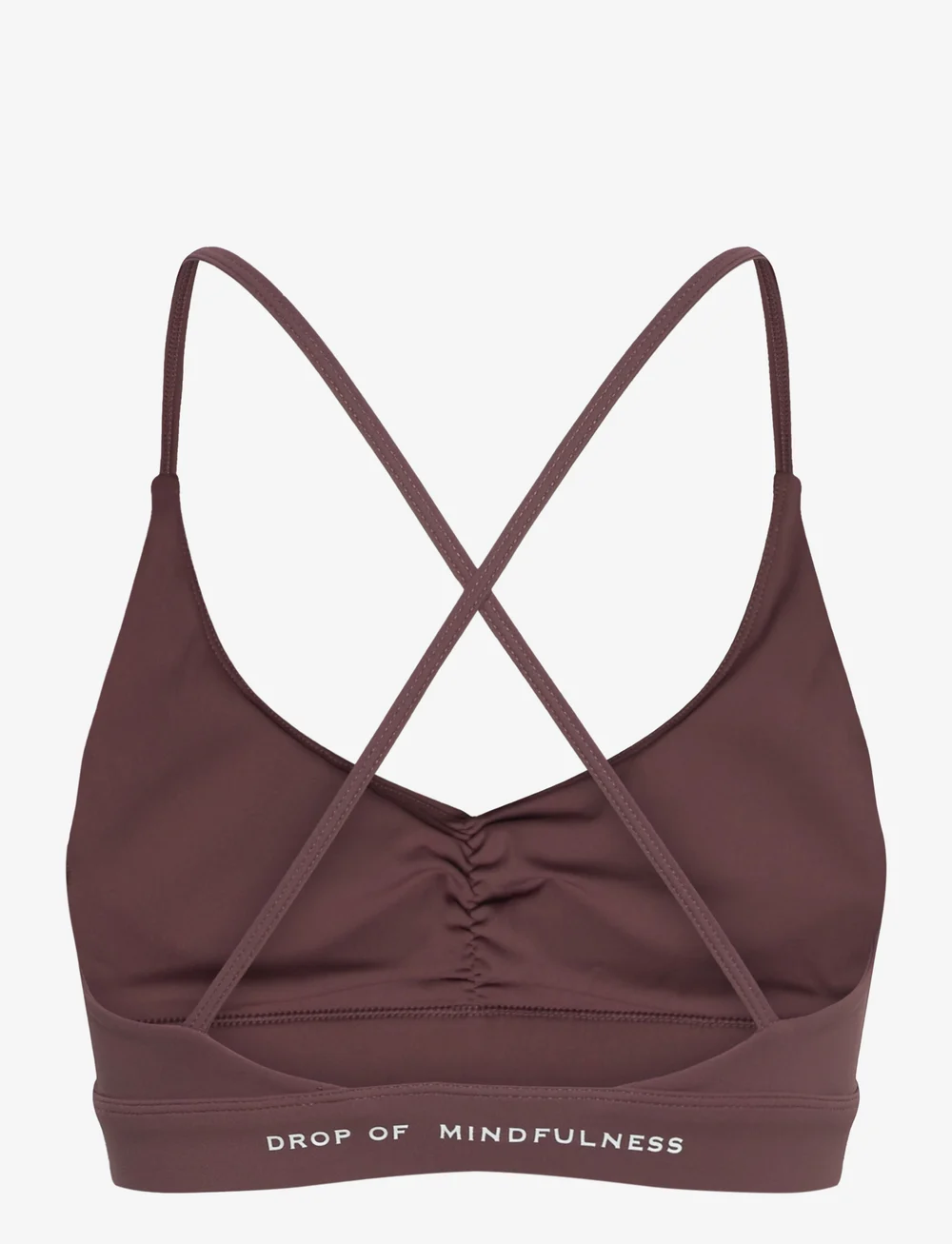 Drop of Mindfulness - ULTIMATE RUCHED BRA - spordirinnahoidjad - intense rust - 2