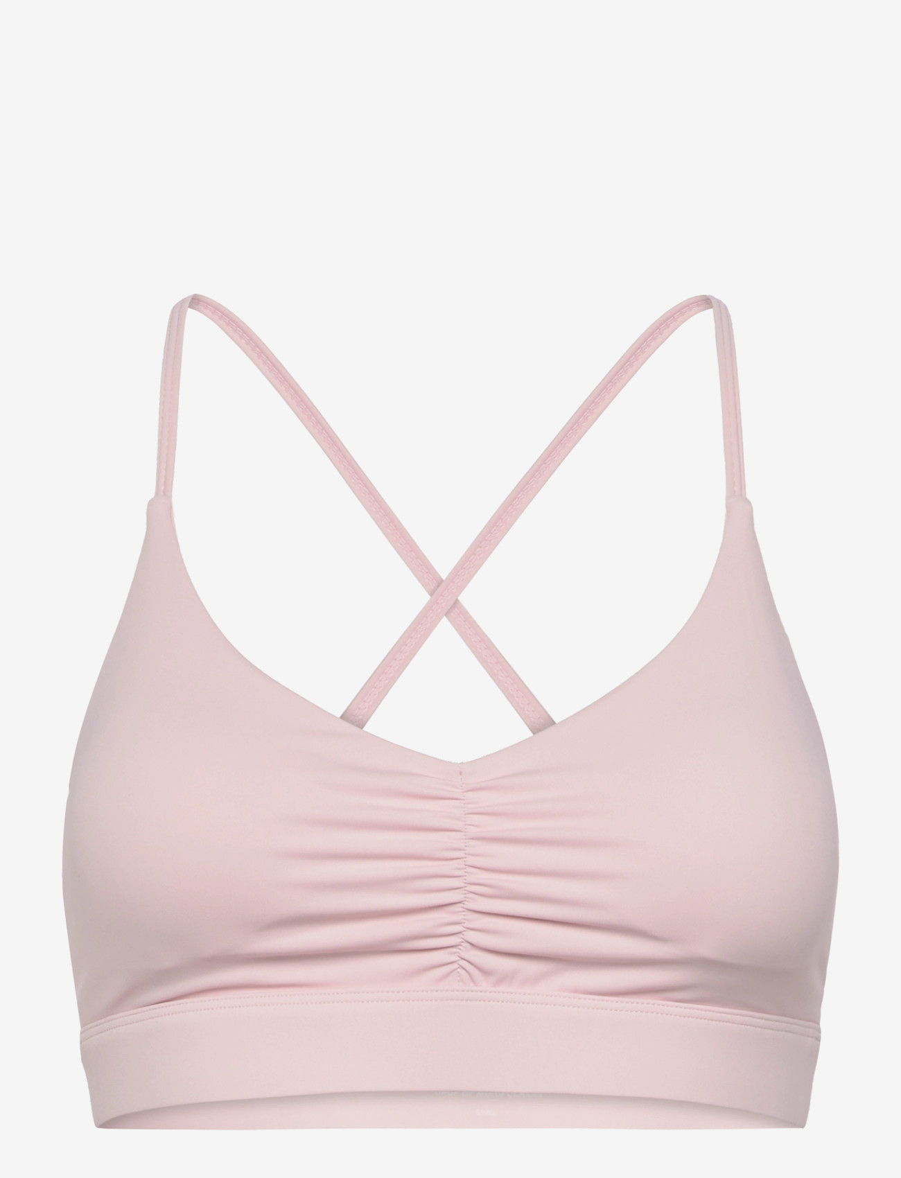 Drop of Mindfulness - ULTIMATE RUCHED BRA - spordirinnahoidjad - pink blush - 0
