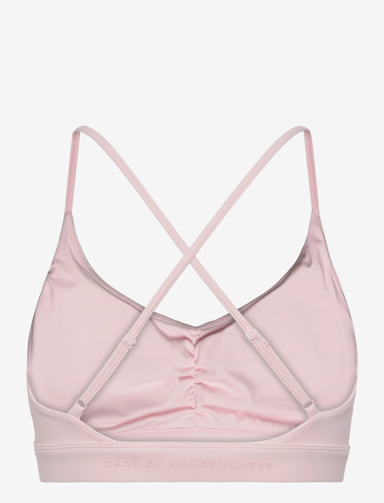Drop of Mindfulness - ULTIMATE RUCHED BRA - spordirinnahoidjad - pink blush - 1