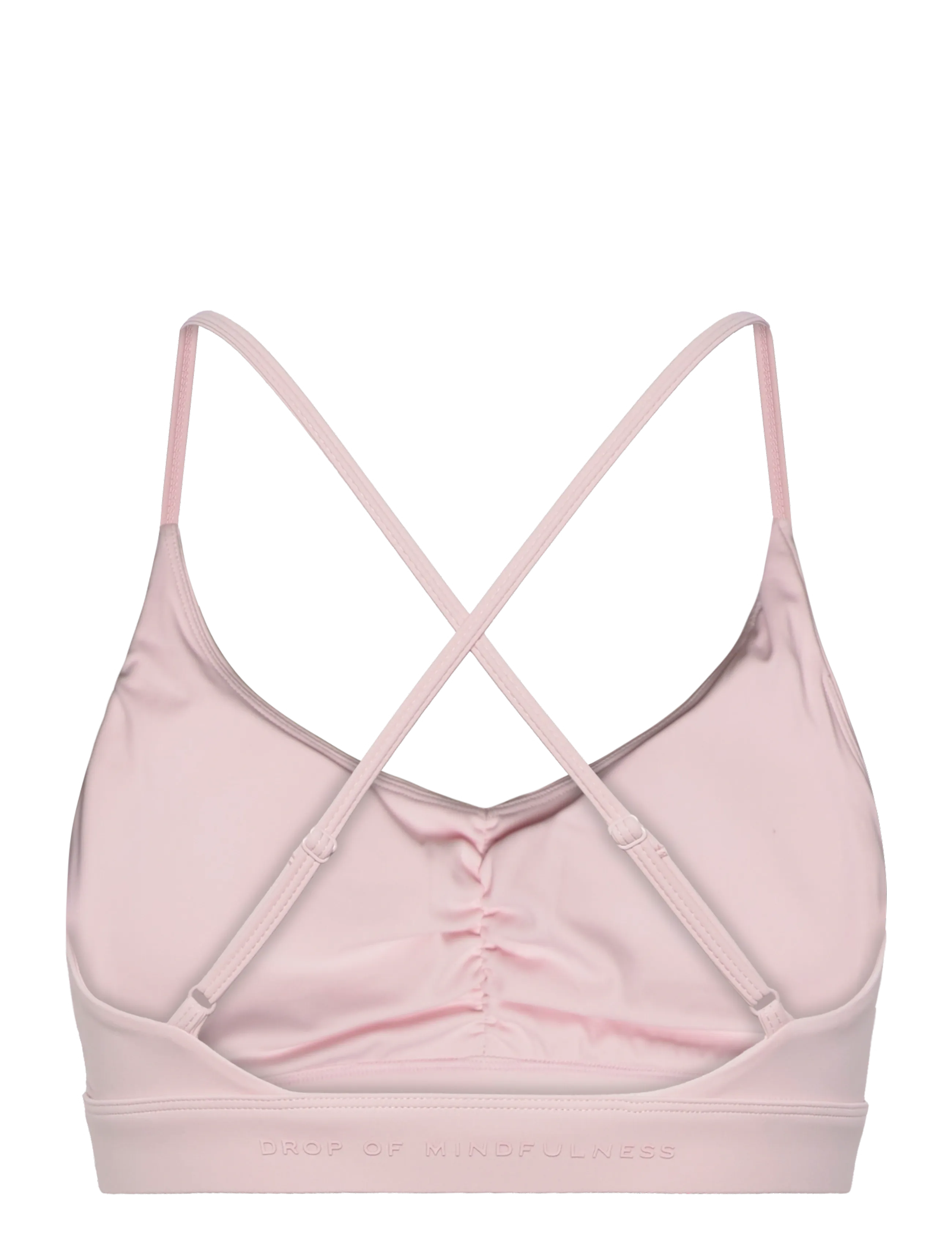 Drop of Mindfulness - ULTIMATE RUCHED BRA - sport-bhs - pink blush - 2