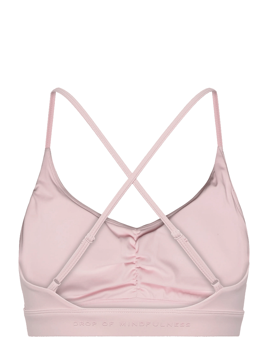 Drop of Mindfulness - ULTIMATE RUCHED BRA - sport-bhs - pink blush - 2