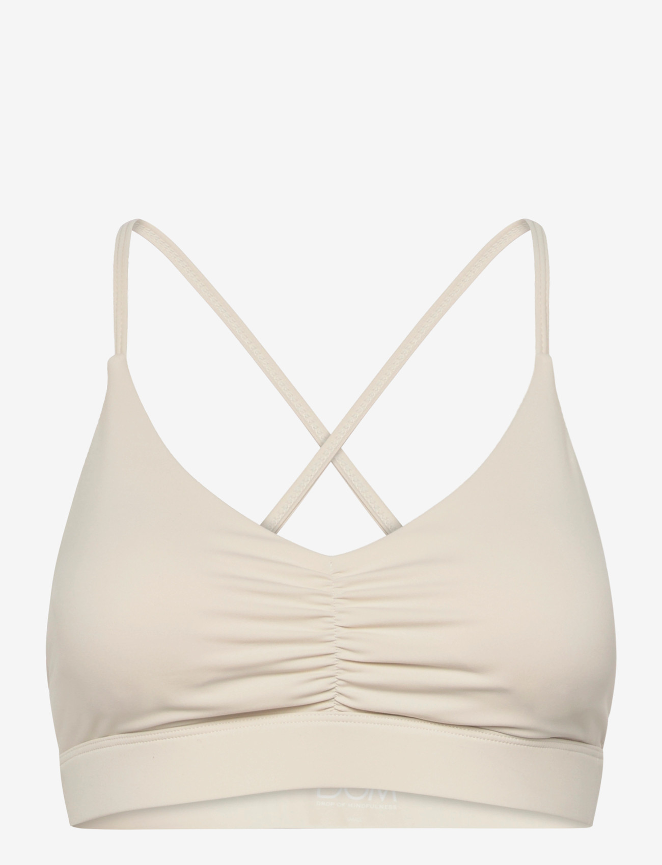 Drop of Mindfulness - ULTIMATE RUCHED BRA - sport bh:ar - cream white - 1