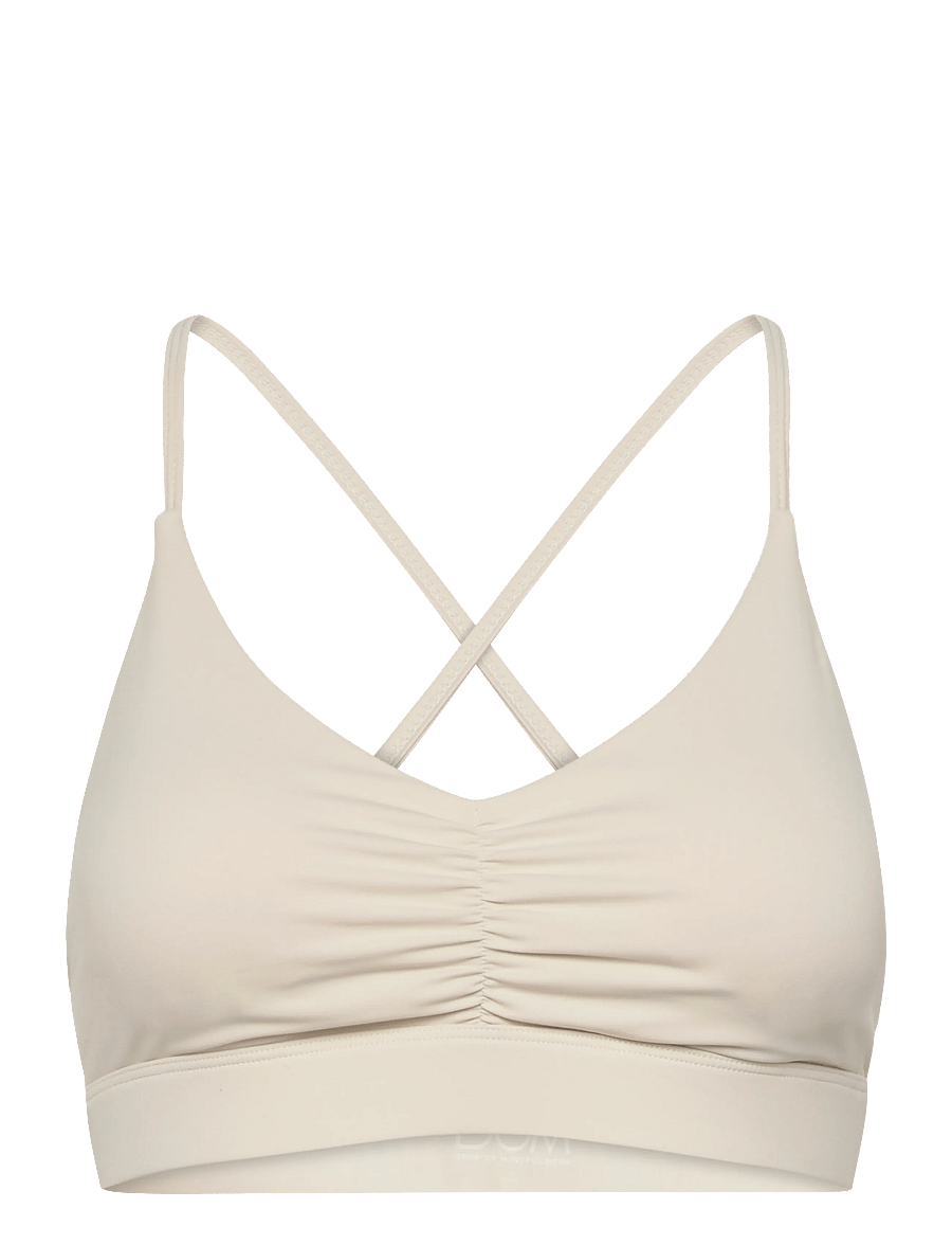 Drop of Mindfulness - ULTIMATE RUCHED BRA - sport-bhs - cream white - 1