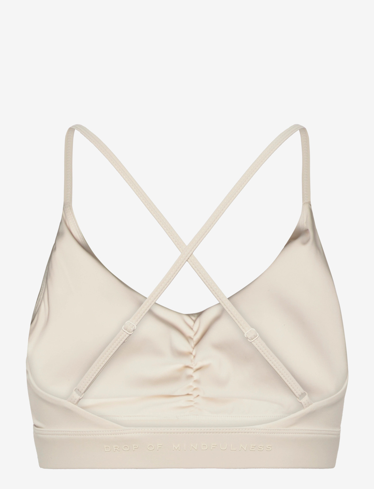 Drop of Mindfulness - ULTIMATE RUCHED BRA - sport bh:ar - cream white - 2