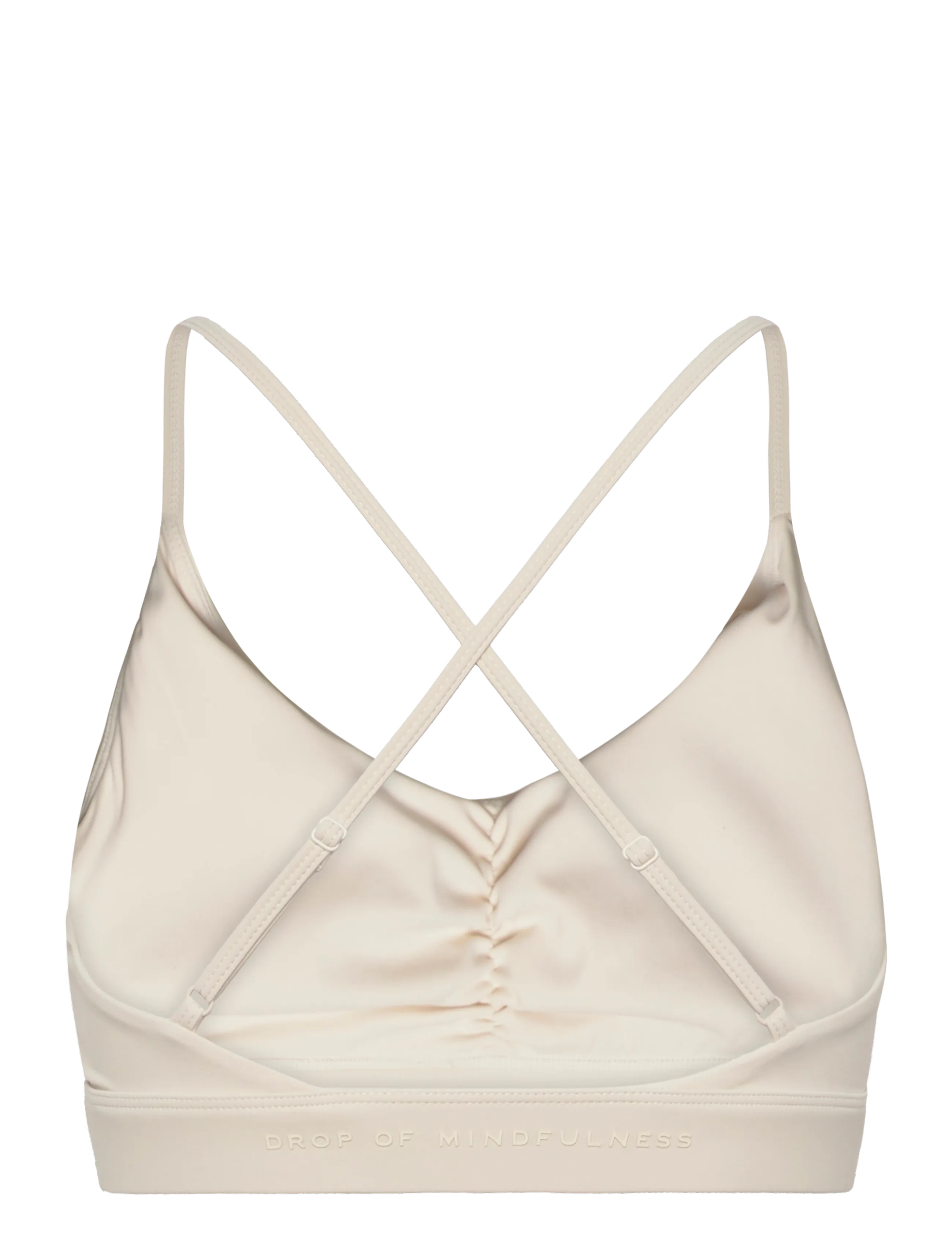 Drop of Mindfulness - ULTIMATE RUCHED BRA - sport-bhs - cream white - 2