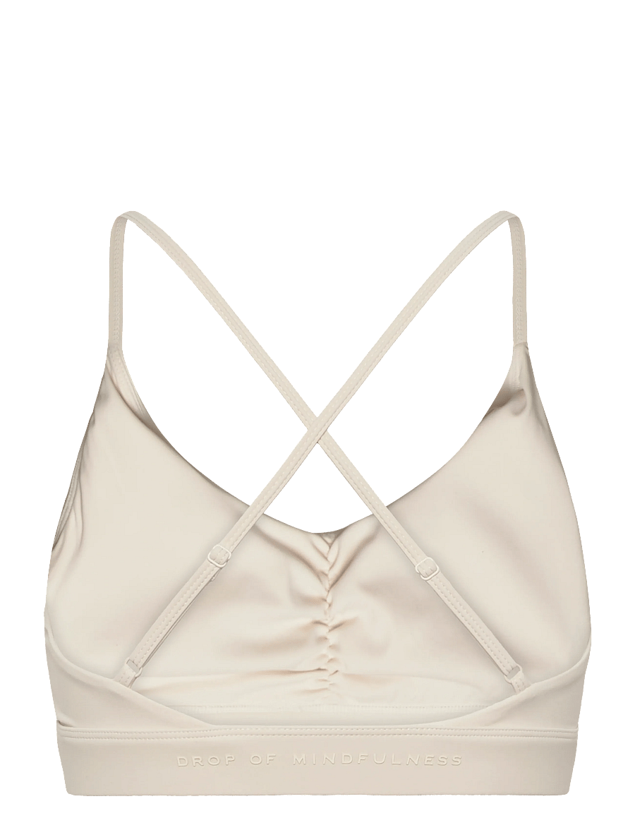 Drop of Mindfulness - ULTIMATE RUCHED BRA - sport-bhs - cream white - 2