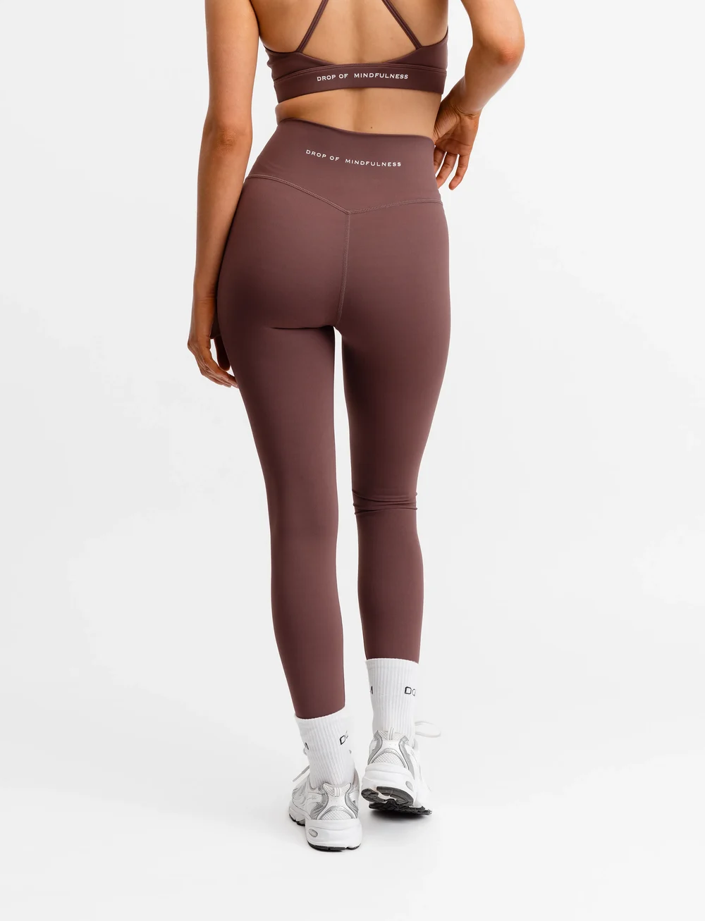 Drop of Mindfulness - ULTIMATE RUCHED TIGHTS - fuld længde - intense rust - 3