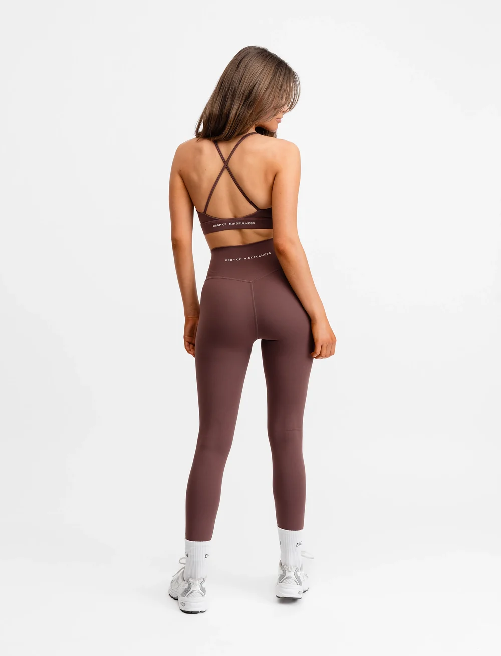 Drop of Mindfulness - ULTIMATE RUCHED TIGHTS - fuld længde - intense rust - 5