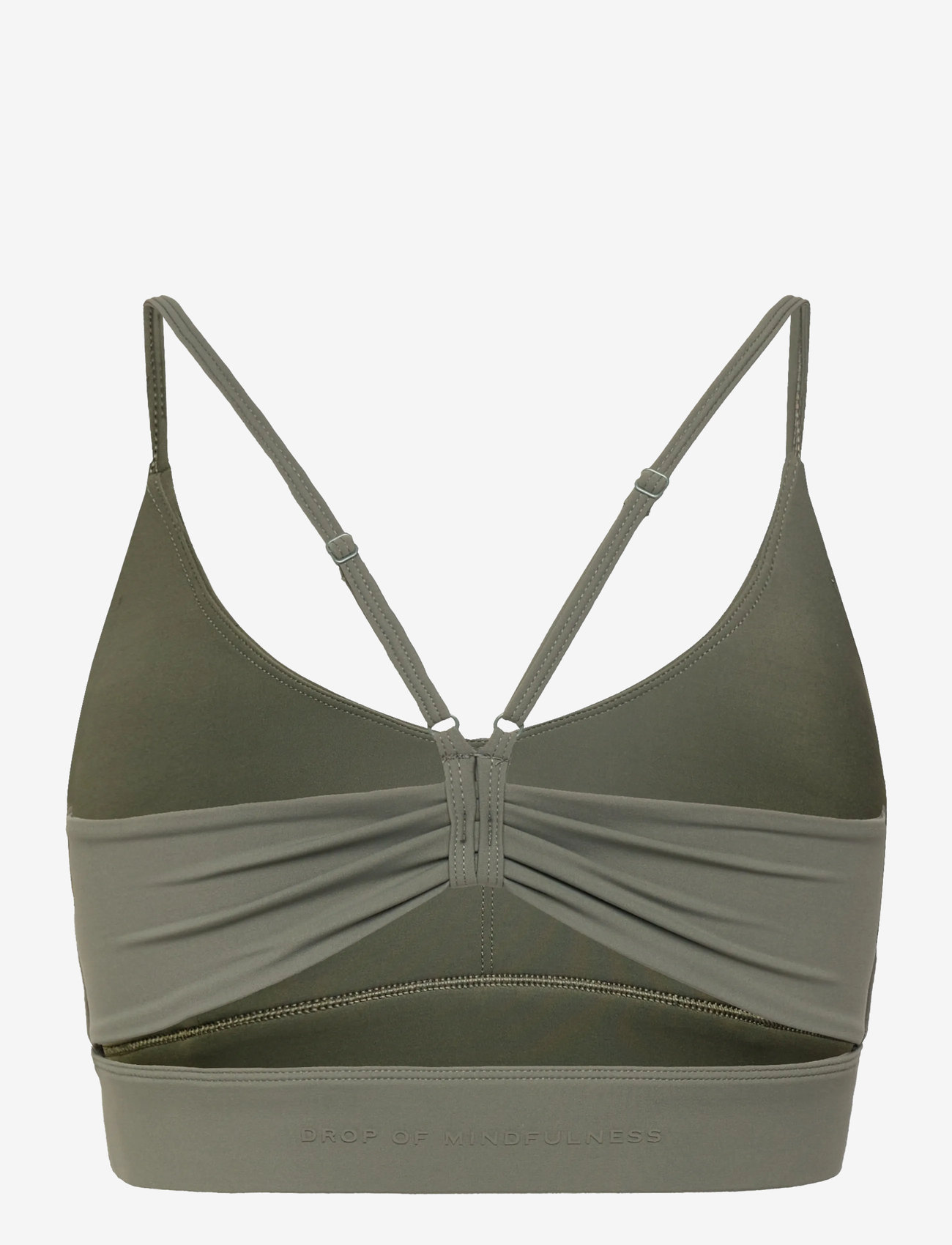 Drop of Mindfulness - ULTIMATE OPEN BACK BRA - sport-bhs: mittlerer halt - khaki - 1