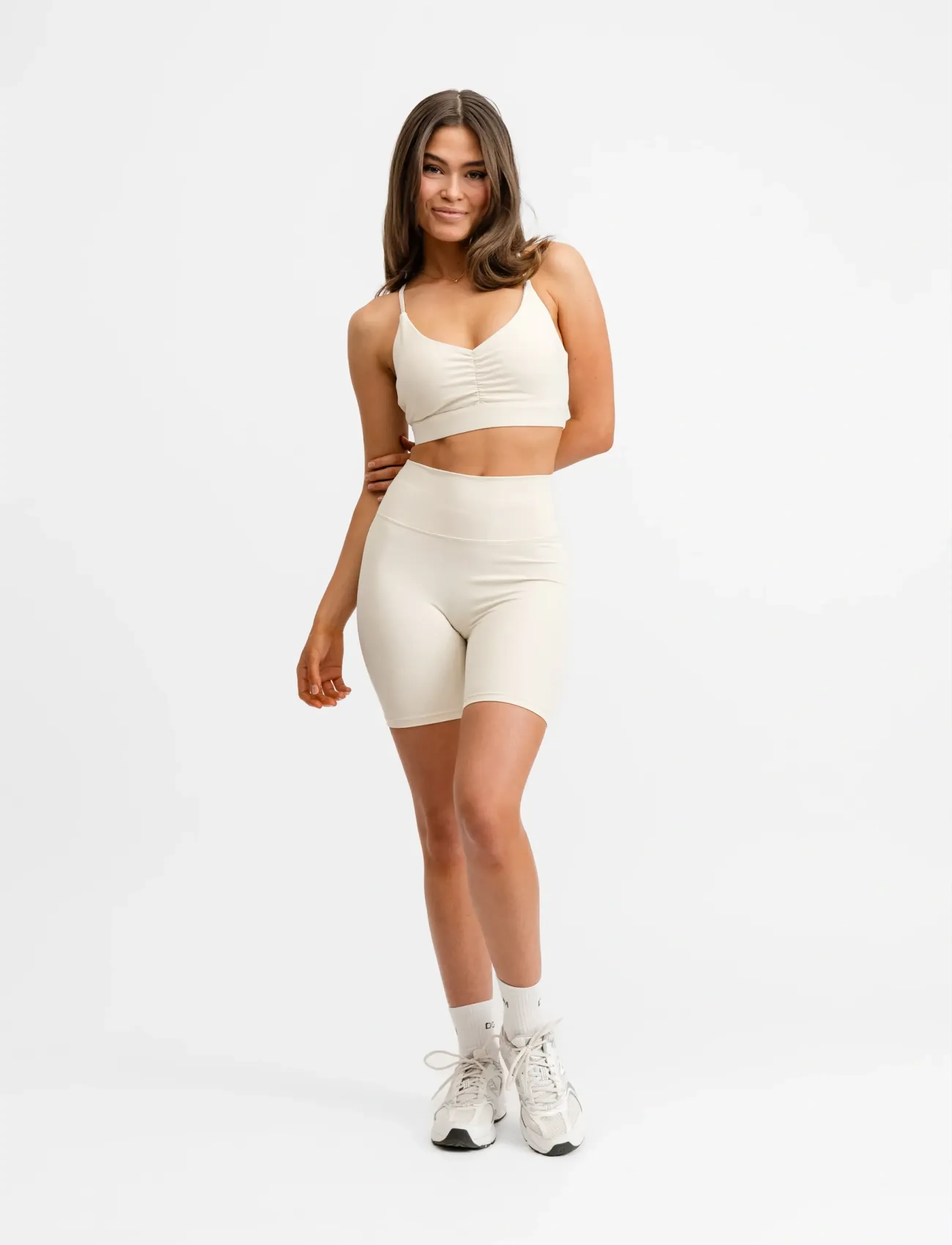 Drop of Mindfulness - ULTIMATE BIKE SHORTS - shorts - cream white - 3
