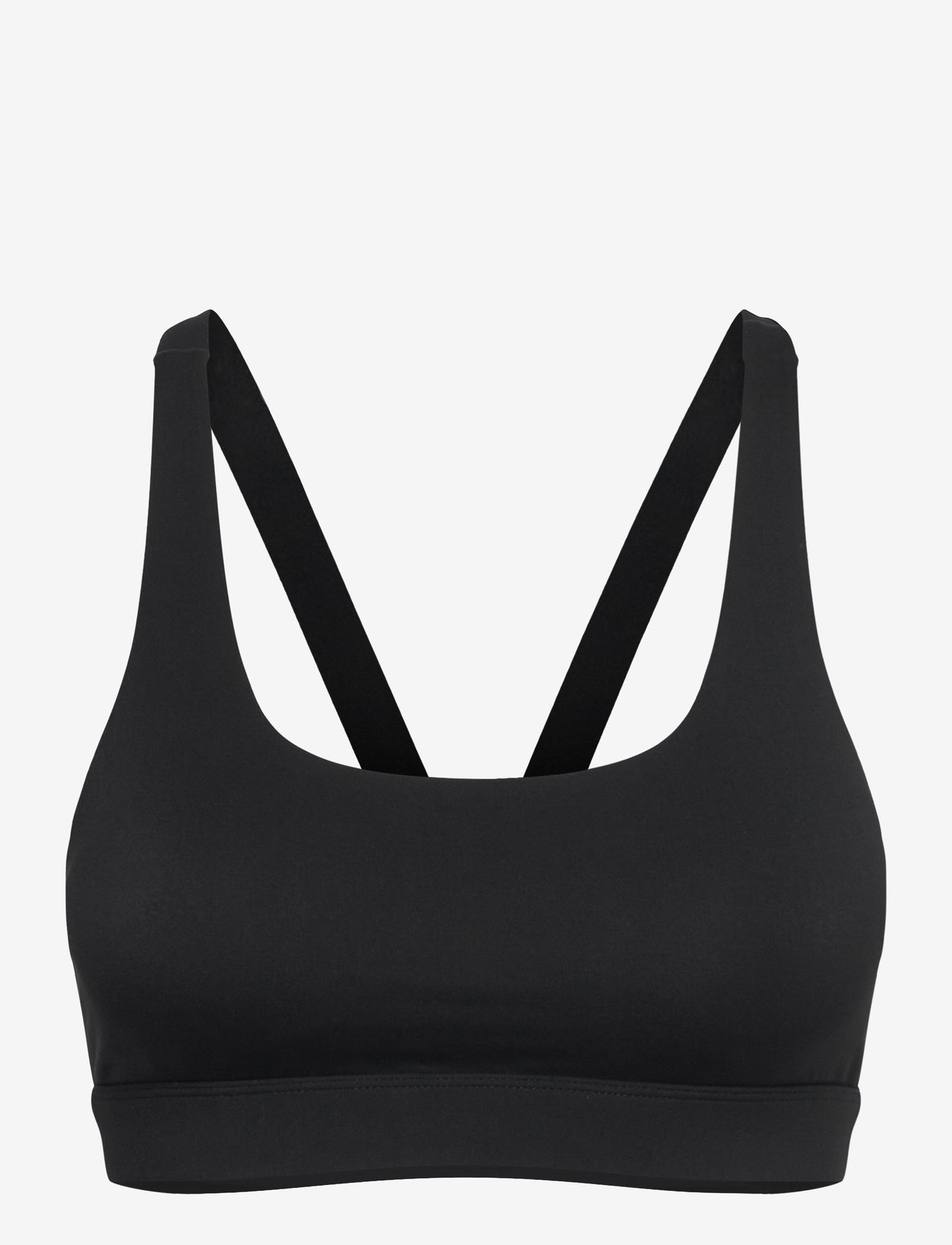 Drop of Mindfulness - ULTIMATE SCOOP BRA - sportinės liemenėlės - black - 1