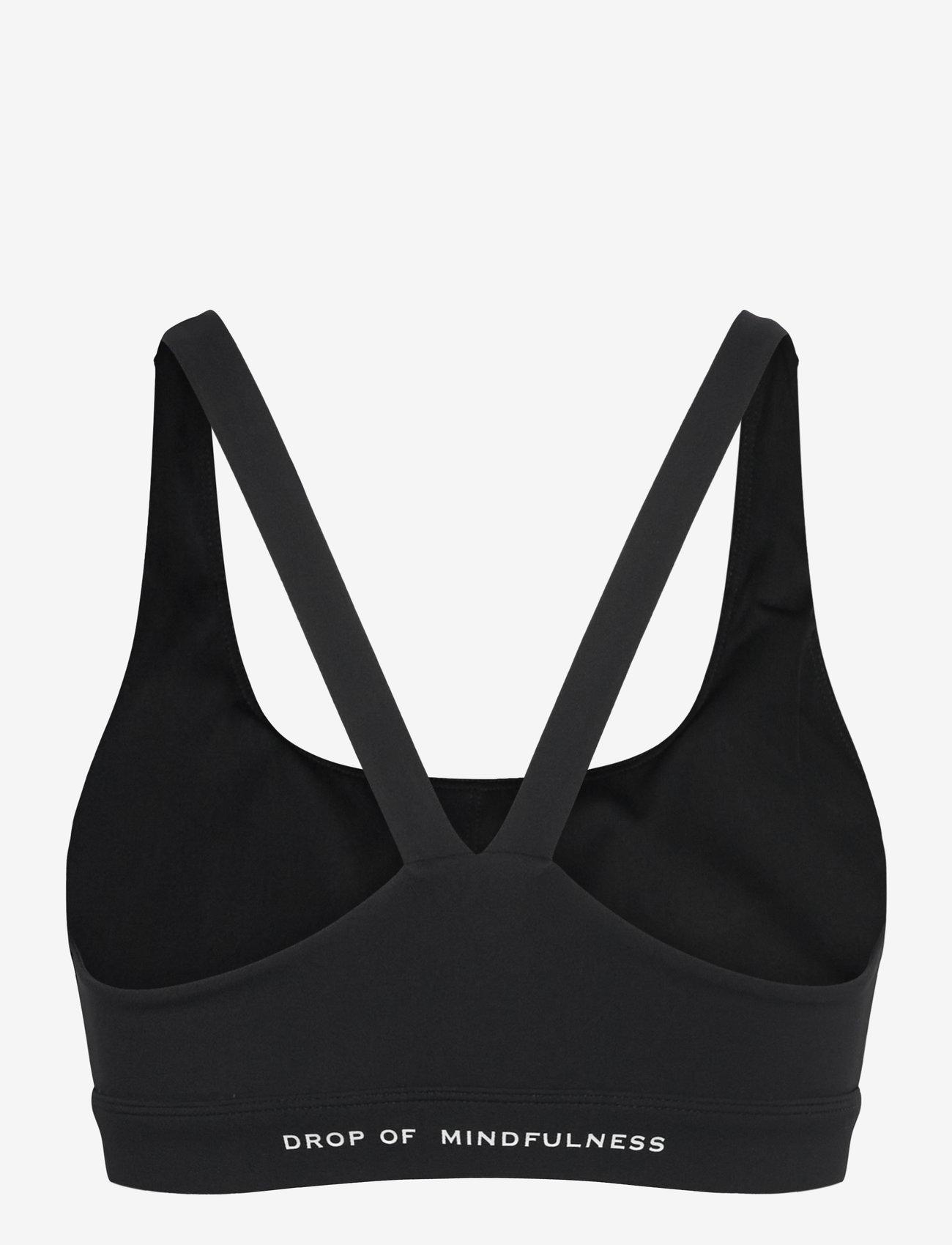 Drop of Mindfulness - ULTIMATE SCOOP BRA - sportinės liemenėlės - black - 2