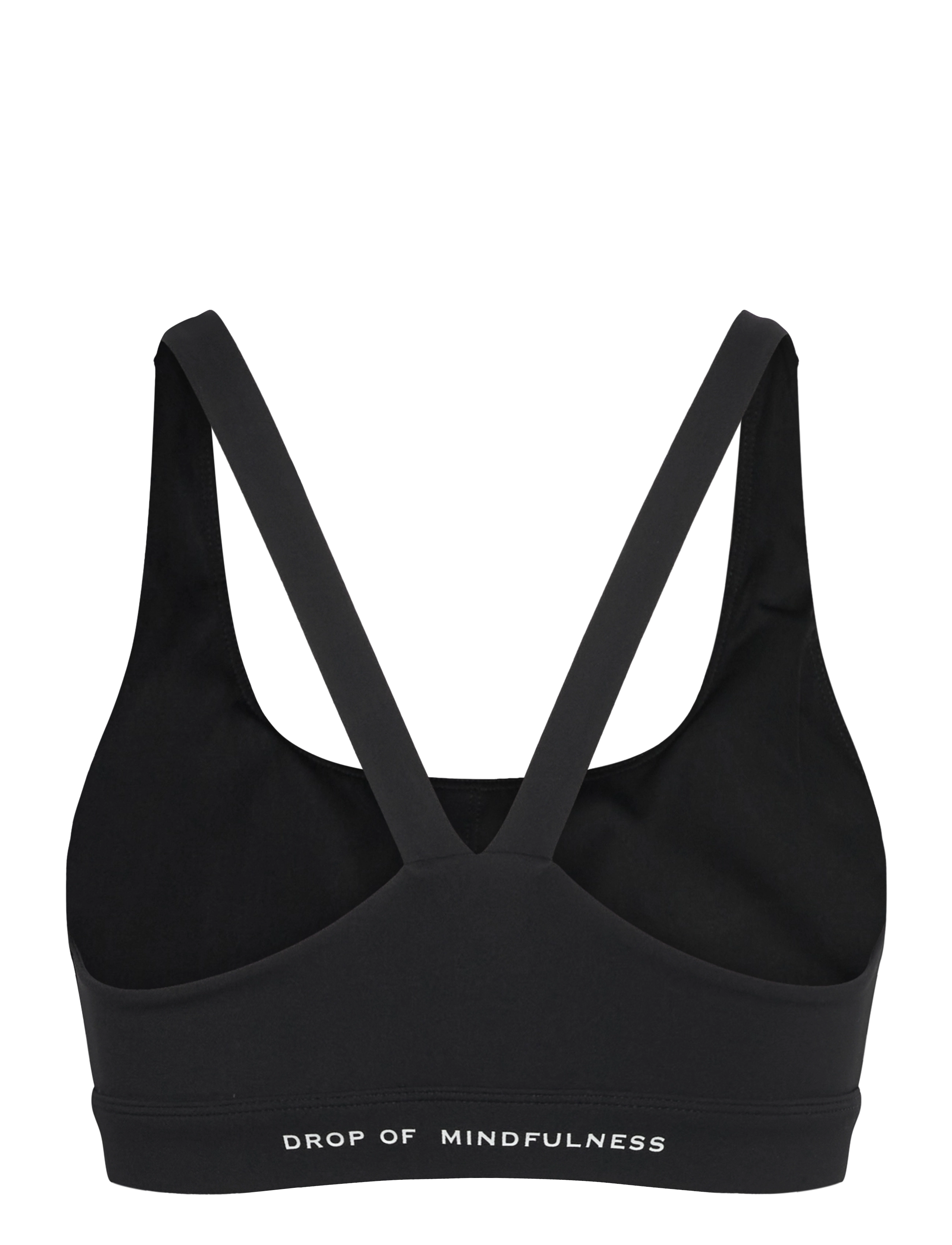 Drop of Mindfulness - ULTIMATE SCOOP BRA - sport bh:ar - black - 2