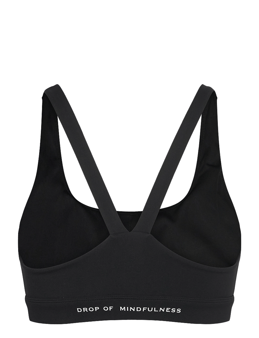 Drop of Mindfulness - ULTIMATE SCOOP BRA - sport bh:ar - black - 2