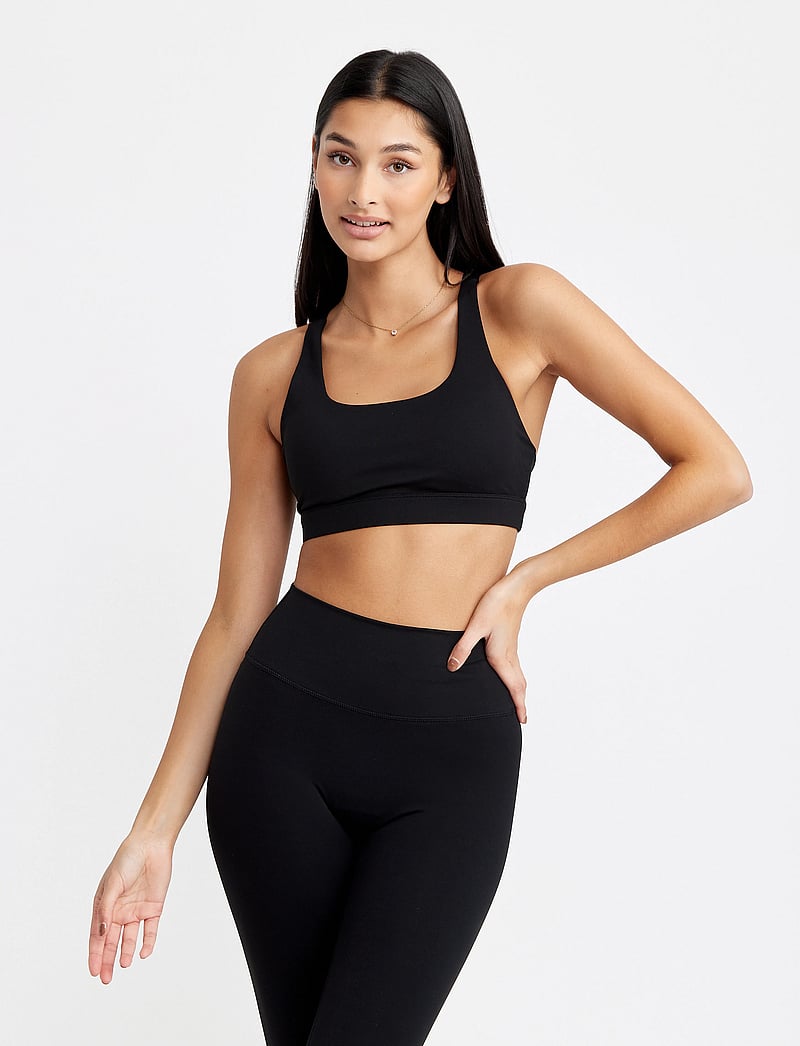 Drop of Mindfulness - ULTIMATE SCOOP BRA - spordirinnahoidjad - black - 0