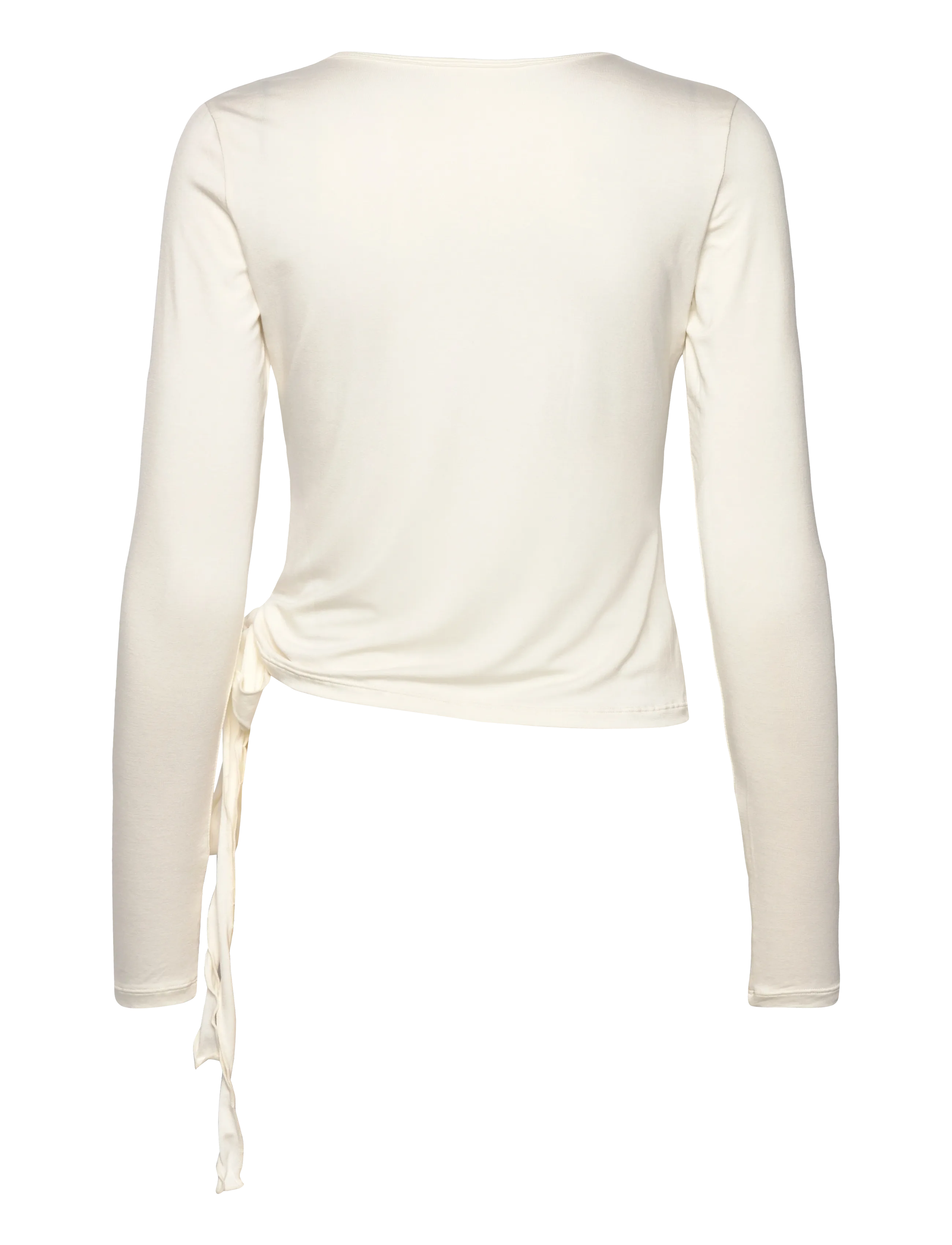 Drop of Mindfulness - BALLET WRAP TOP - långärmade tröjor - white - 2