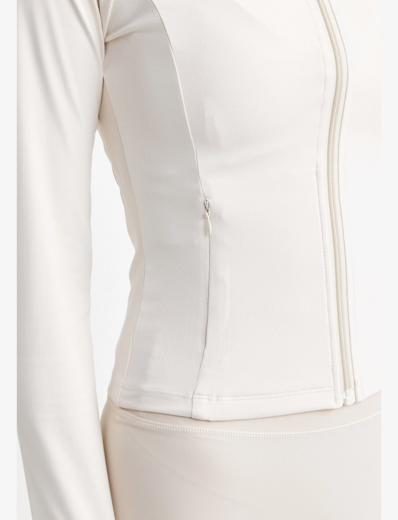 Drop of Mindfulness - BUTTER SOFT ZIP CARDIGAN - overdele - cream white - 4