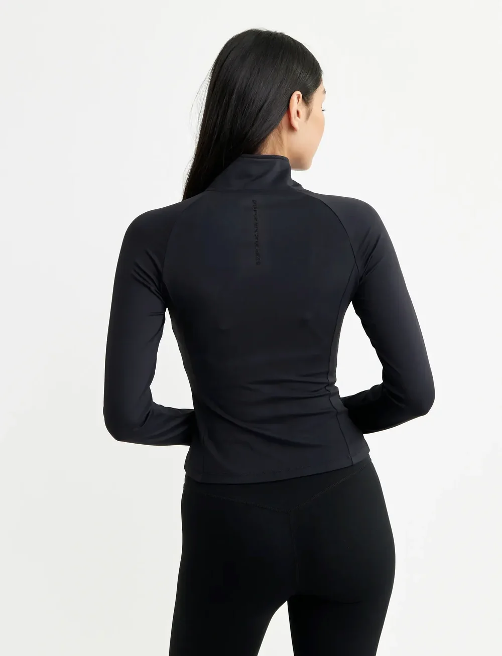 Drop of Mindfulness - BUTTER SOFT ZIP CARDIGAN - sweatshirts - black - 3