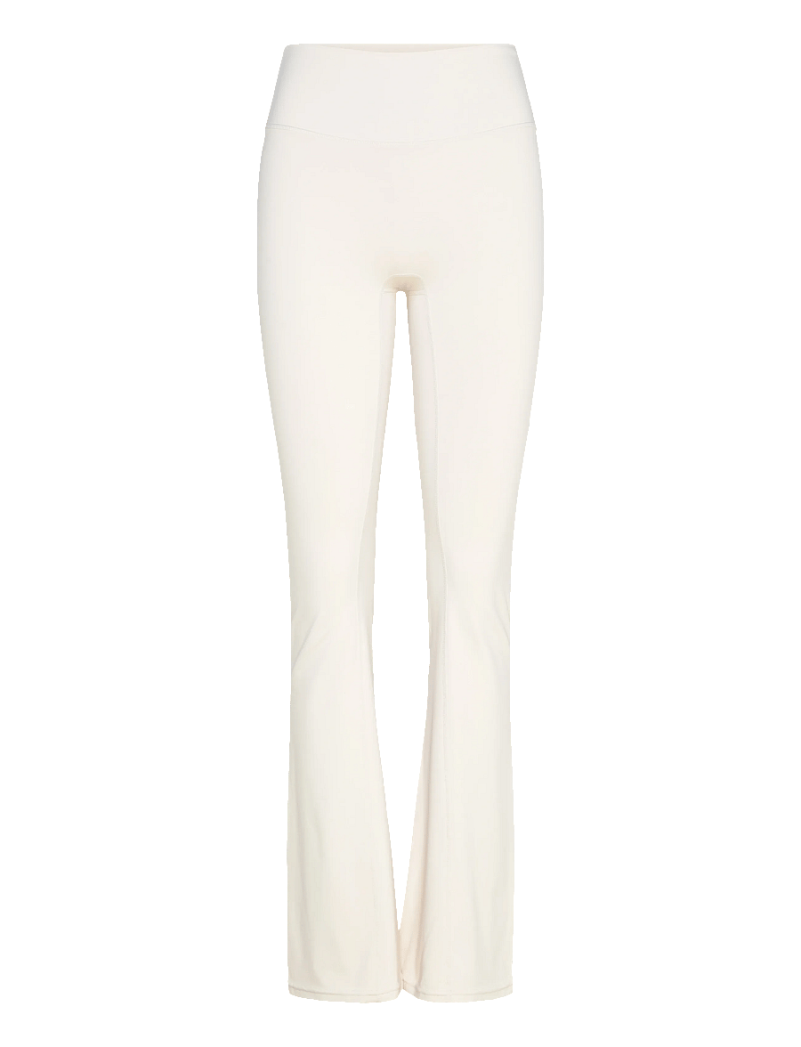 Drop of Mindfulness - BUTTER SOFT FLARE TIGHTS - treenitrikoot - cream white - 1