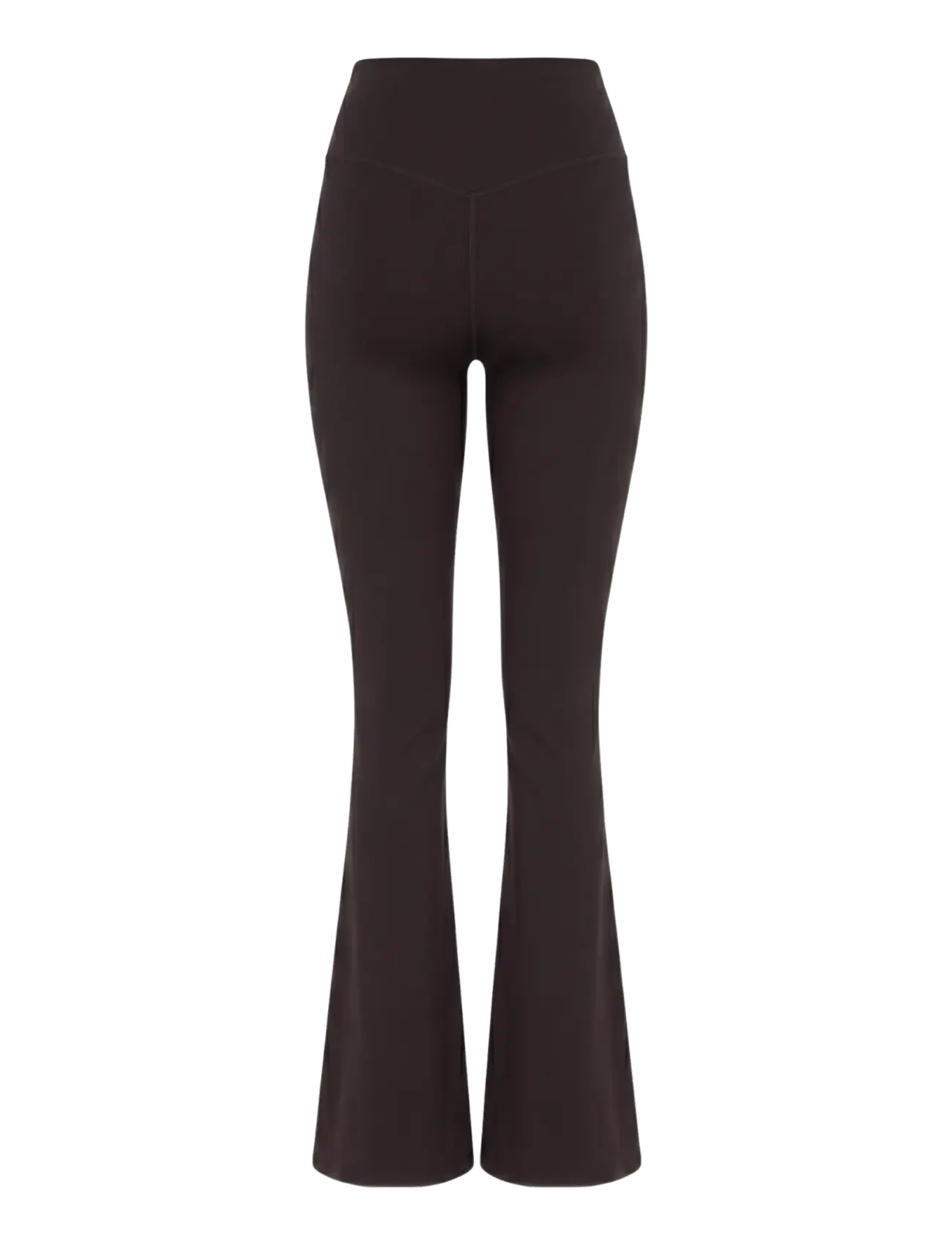 Drop of Mindfulness - BUTTER SOFT FLARE TIGHTS - dark brown - 2