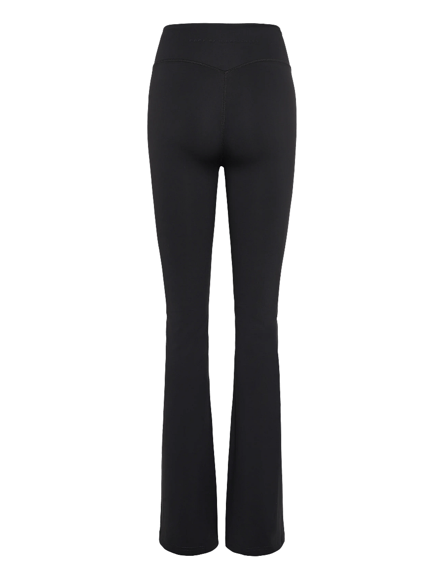 Drop of Mindfulness - BUTTER SOFT FLARE TIGHTS - täispikkus - dark brown - 2