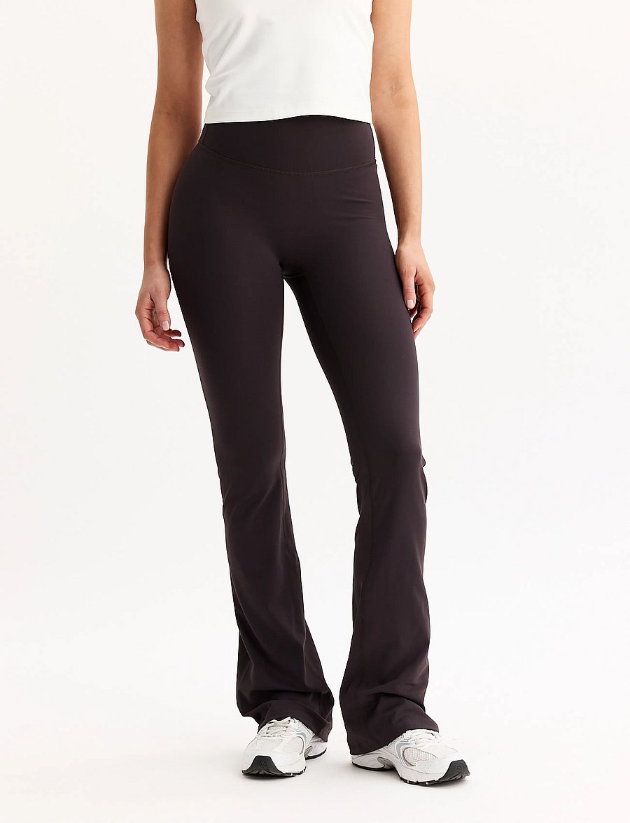 Drop of Mindfulness - BUTTER SOFT FLARE TIGHTS - dark brown - 0