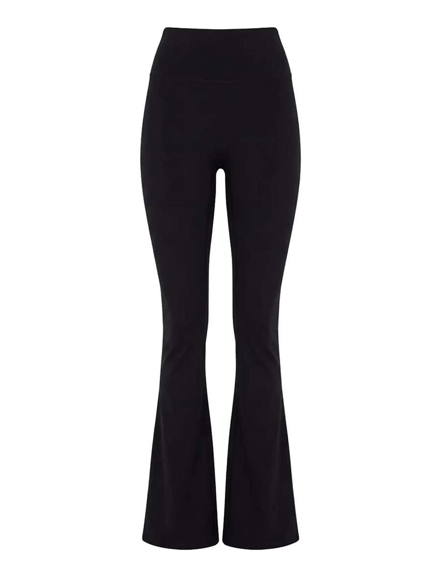 Drop of Mindfulness - BUTTER SOFT FLARE TIGHTS - black - 1