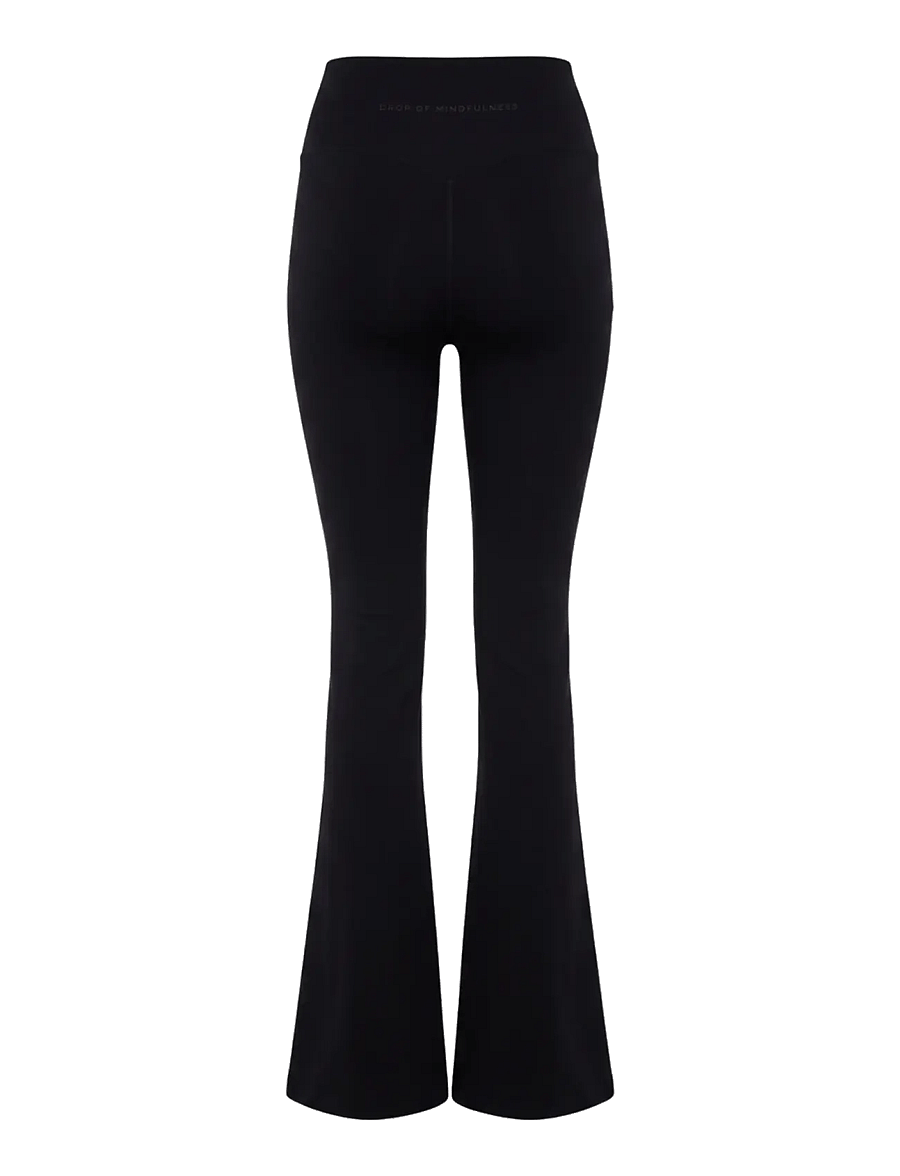 Drop of Mindfulness - BUTTER SOFT FLARE TIGHTS - black - 2