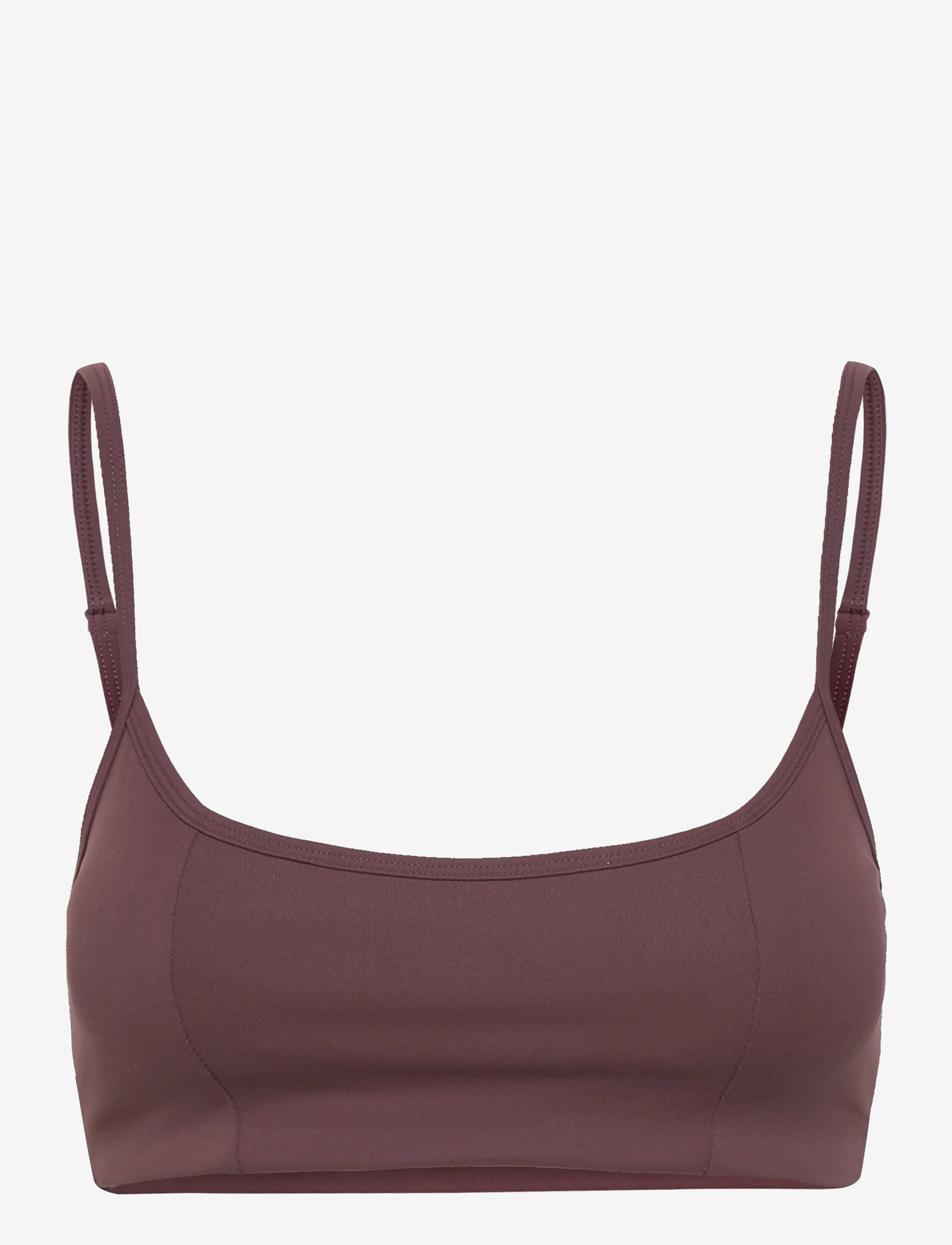 Drop of Mindfulness - BUTTER SOFT CONTOUR BRA - sports bras - dark mauve - 1