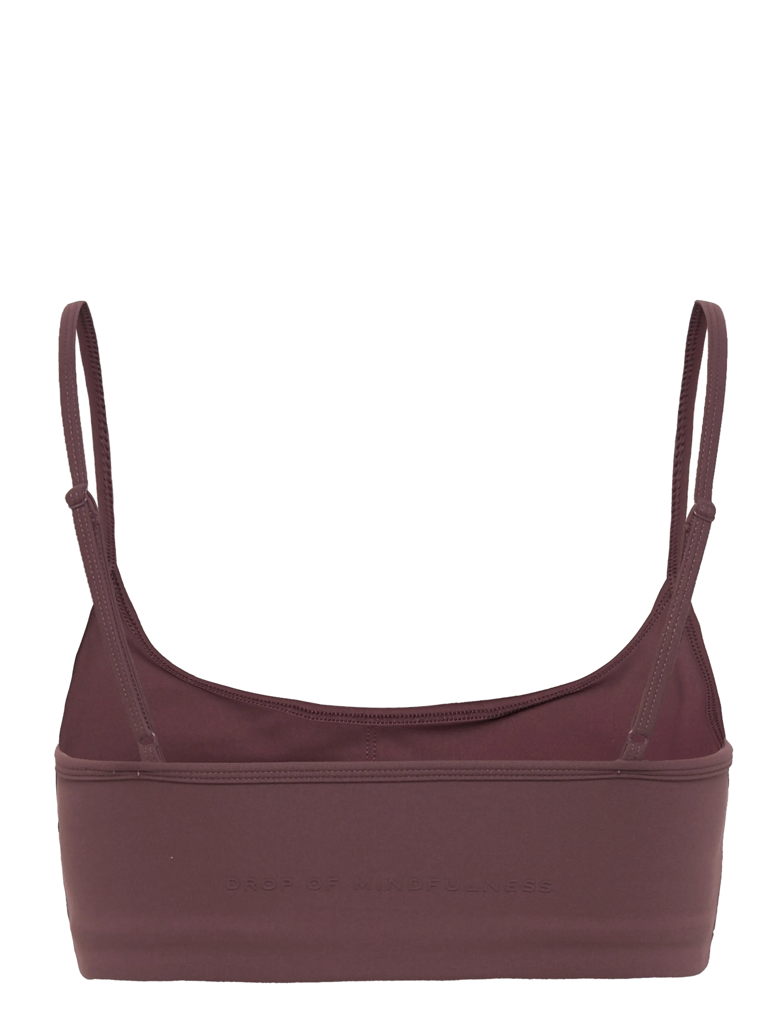 Drop of Mindfulness - BUTTER SOFT CONTOUR BRA - sport-bhs - dark mauve - 2