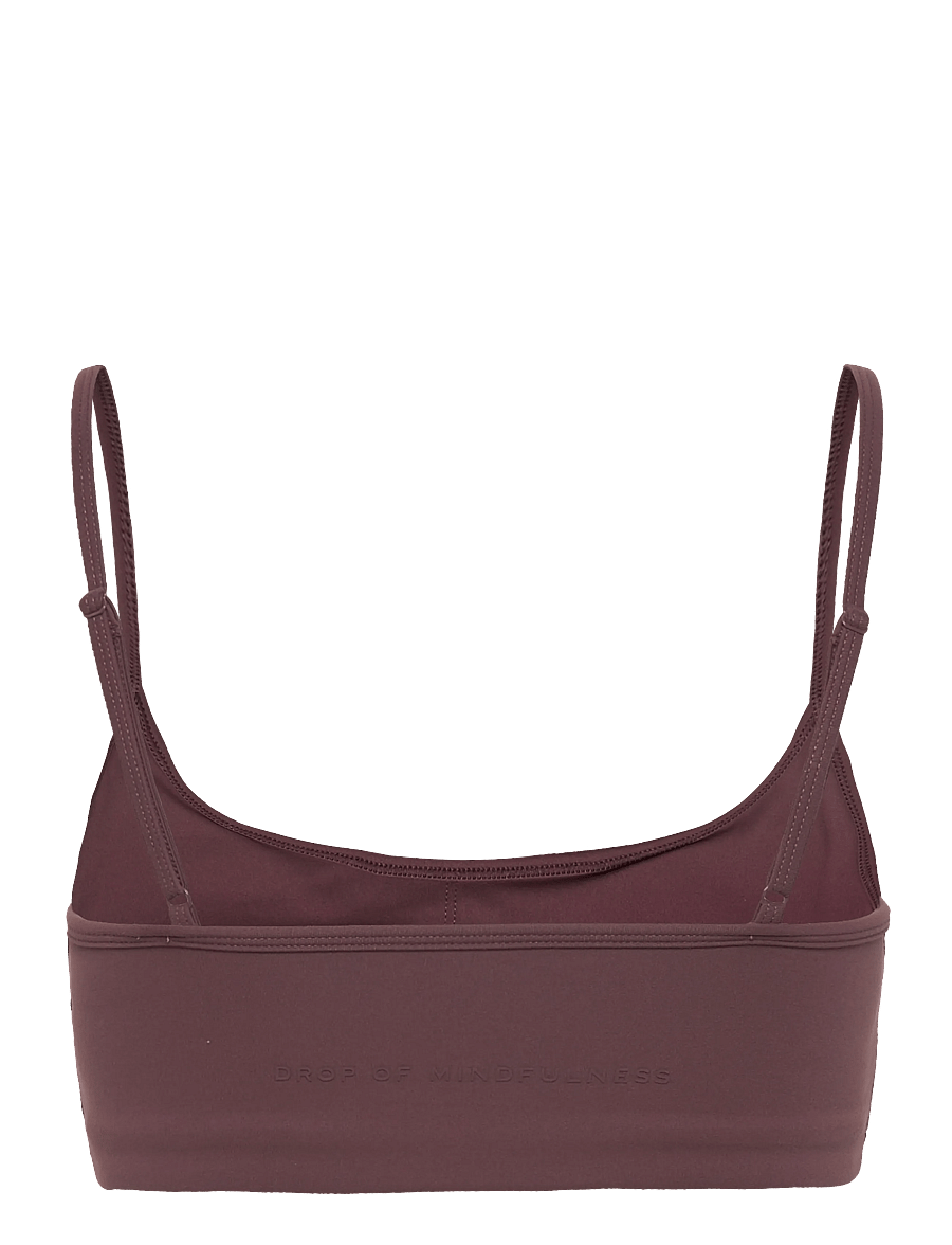 Drop of Mindfulness - BUTTER SOFT CONTOUR BRA - sport-bhs - dark mauve - 2