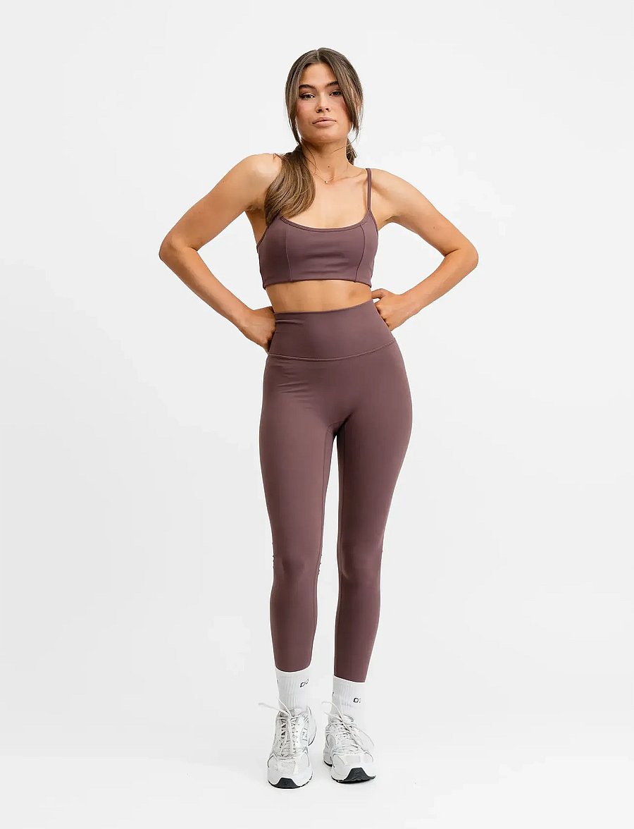 Drop of Mindfulness - BUTTER SOFT CONTOUR BRA - sport-bhs - dark mauve - 4