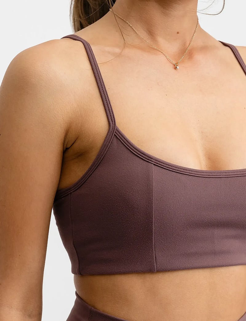 Drop of Mindfulness - BUTTER SOFT CONTOUR BRA - sport-bhs - dark mauve - 5