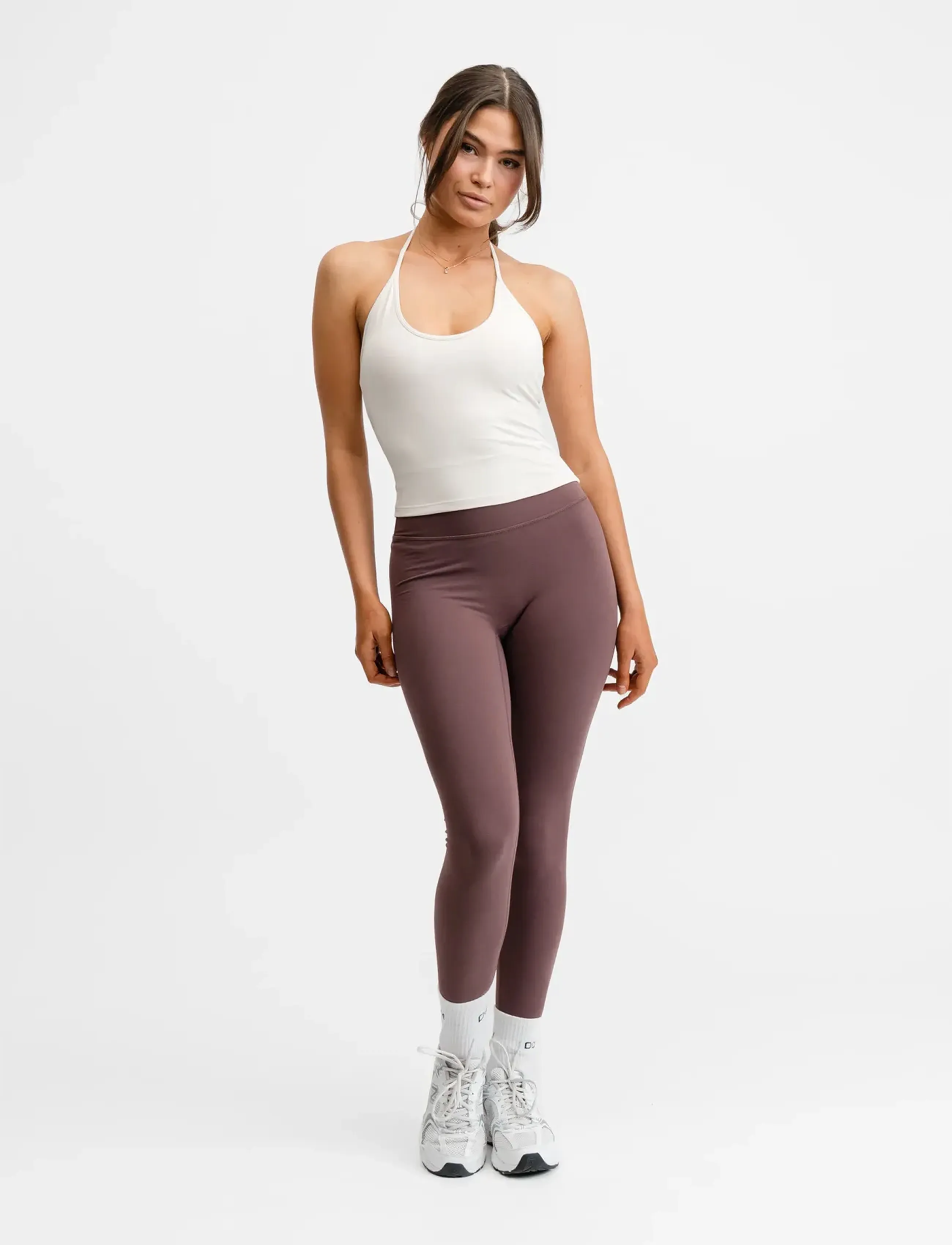 Drop of Mindfulness - BUTTER SOFT HALTERNECK TOP - cream white - 4