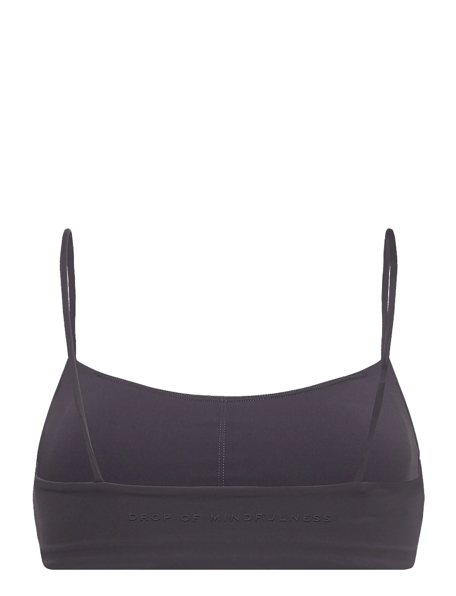Drop of Mindfulness - ULTIMATE STAPLE BRA - sports-bh'er - charcoal - 2