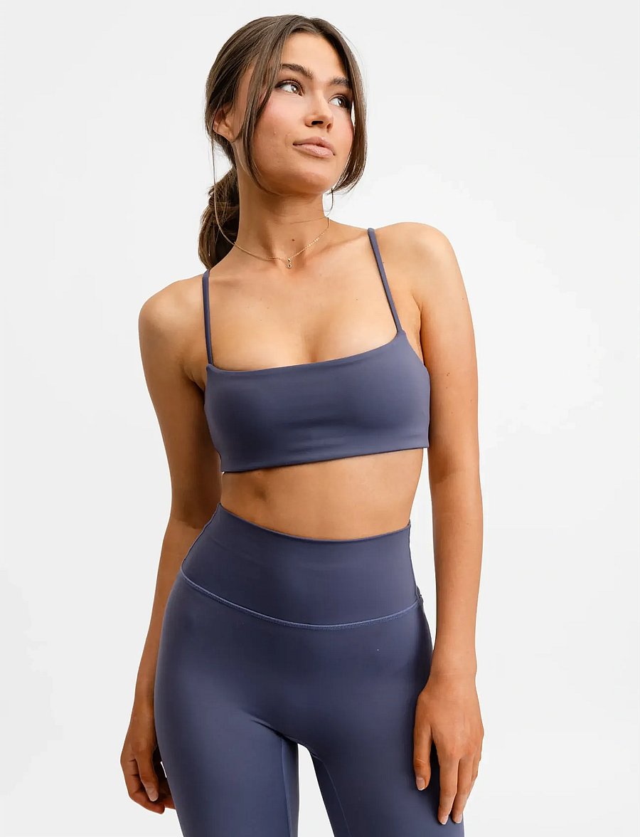 Drop of Mindfulness - ULTIMATE STAPLE BRA - sports-bh'er - charcoal - 0