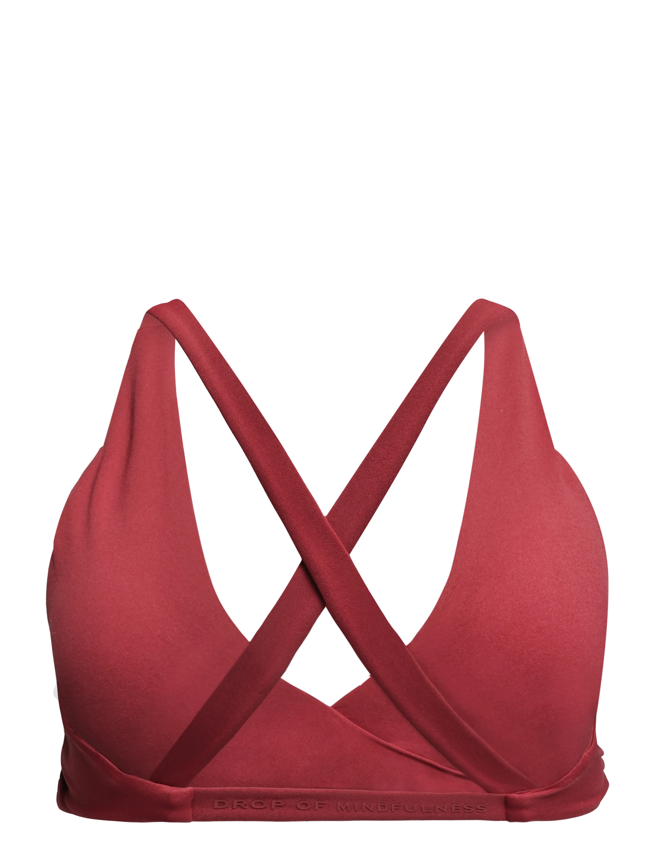 Drop of Mindfulness - ULTIMATE FLATTERING BRA - sport bras: medium - deep red - 2
