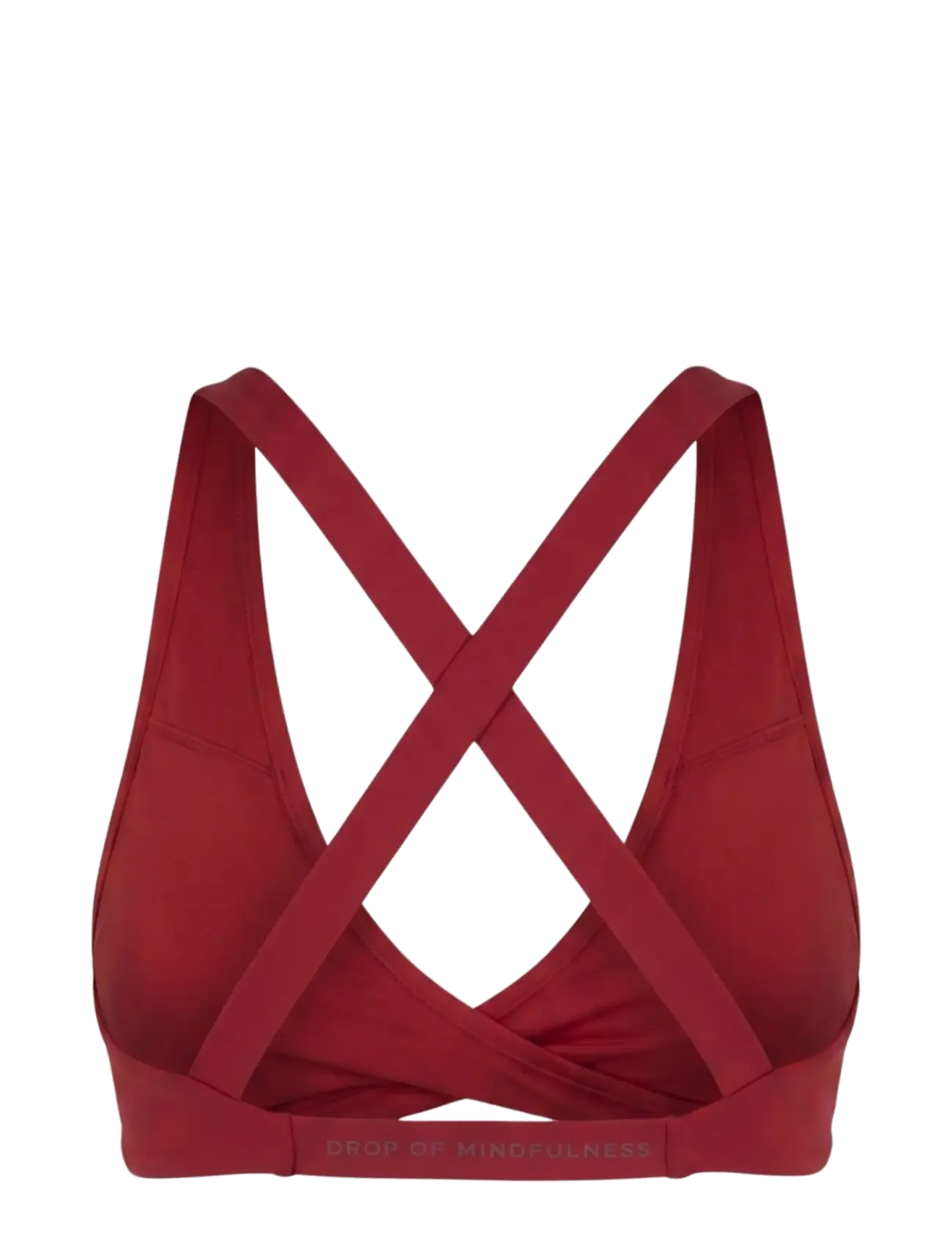 Drop of Mindfulness - ULTIMATE FLATTERING BRA - deep red - 2