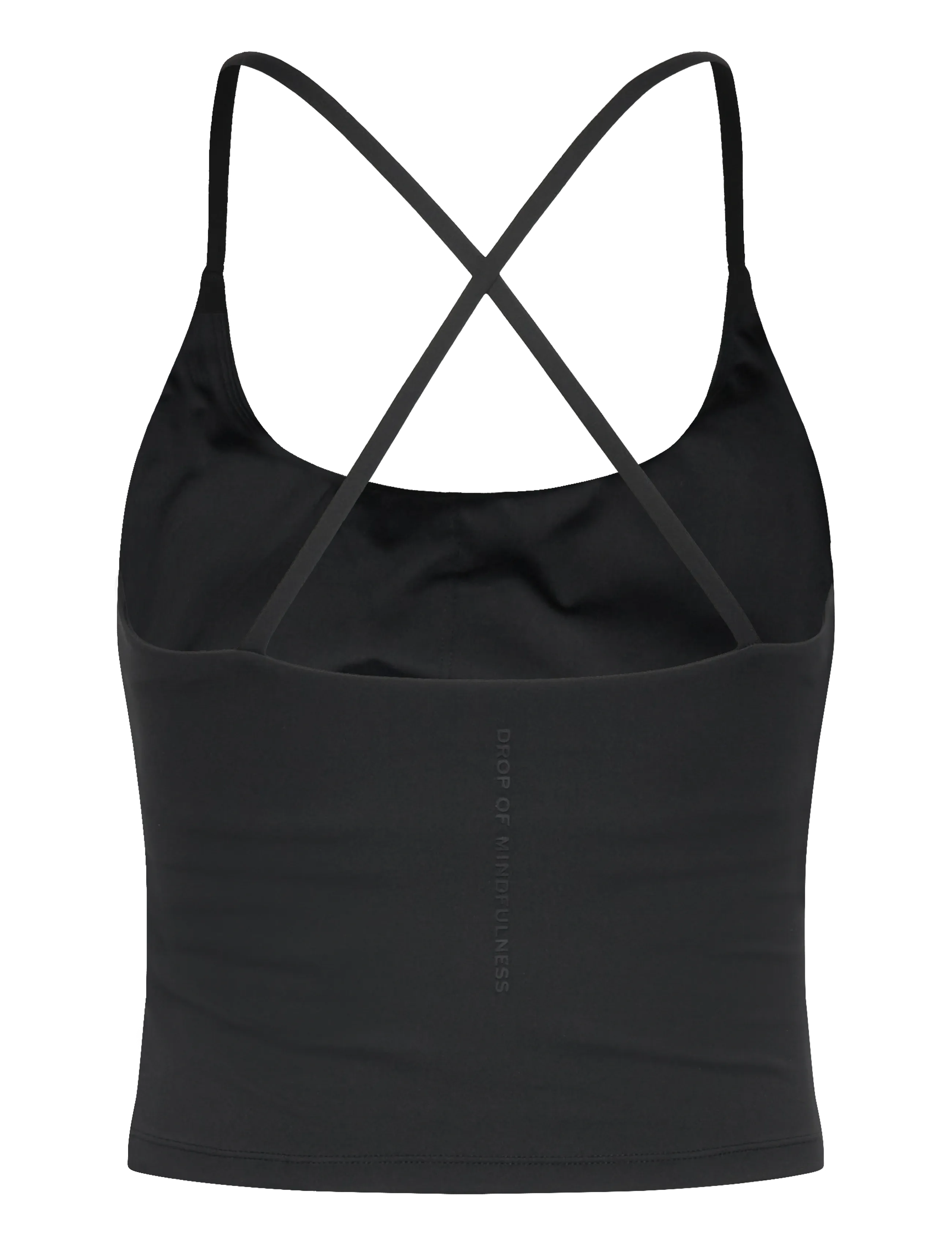 Drop of Mindfulness - BUTTER SOFT SINGLET - crop tops - black - 2